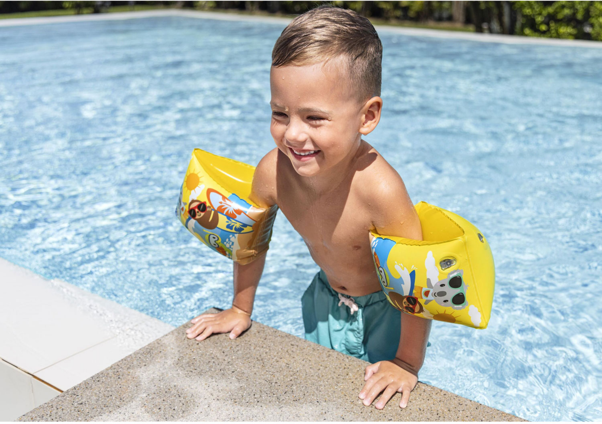 BESTWAY, Surf Buddies Flytarmband 23cm X 15cm