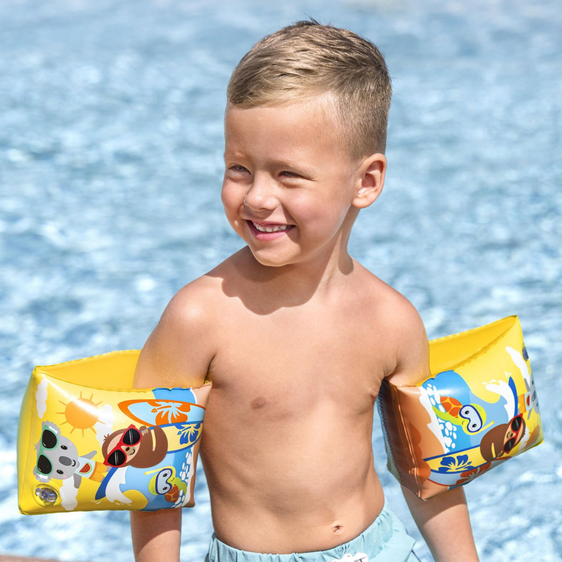 BESTWAY, Surf Buddies Flytarmband 23cm X 15cm