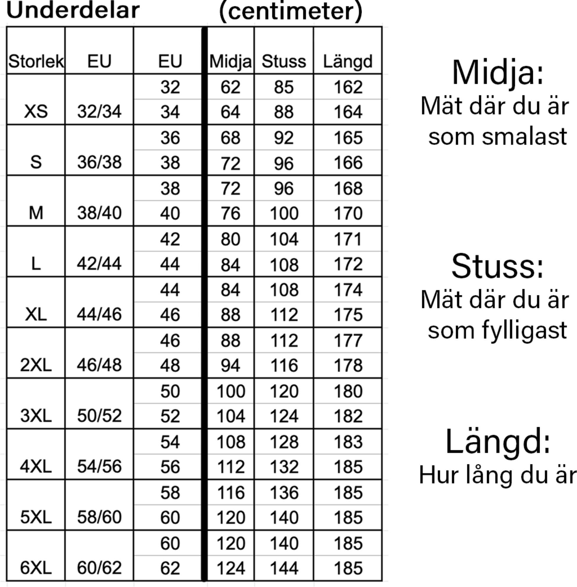 SHE DID, Svart L&aring;ng Byxkjol Med Fickor