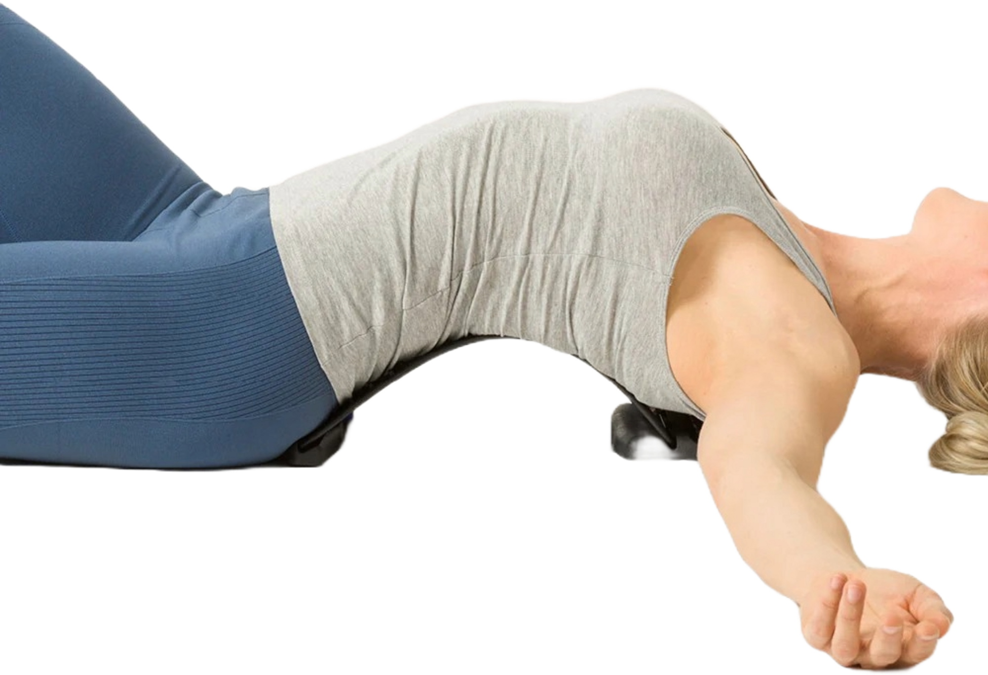 SWEDISH POSTURE, Swedish Posture Back Stretch Black 3 Levels Stretch