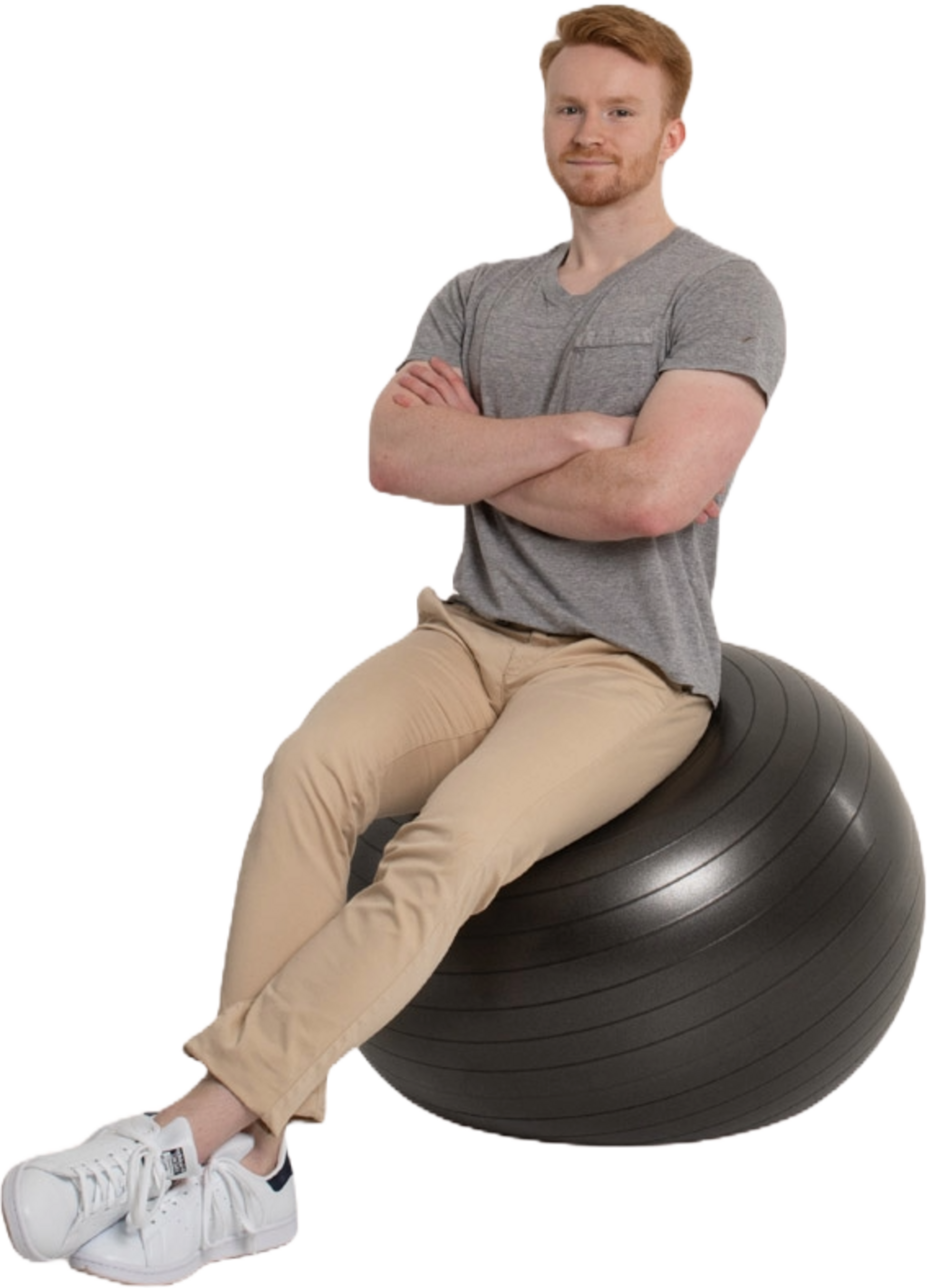 SWEDISH POSTURE, Swedish Posture Gym Ball 60 Cm Infaltable Ball