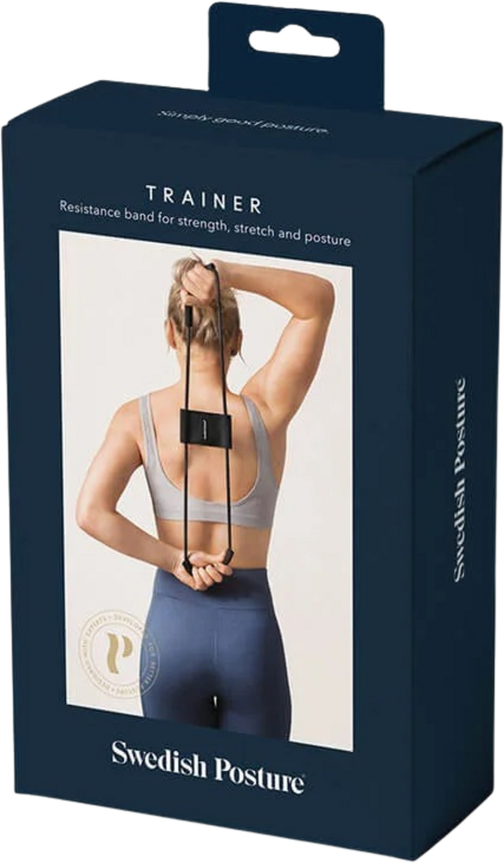 SWEDISH POSTURE, Swedish Posture Trainer 3in1 Medium Resistance Exercise Band