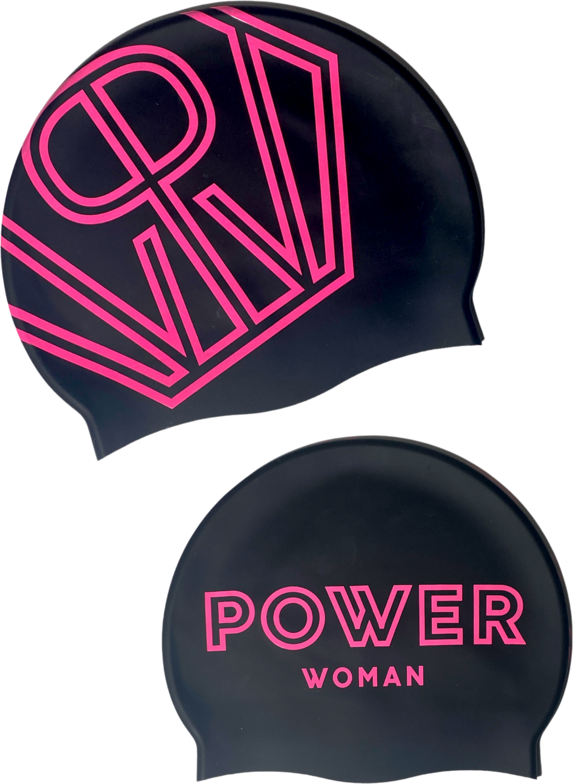 POWER WOMAN, Swim Cap