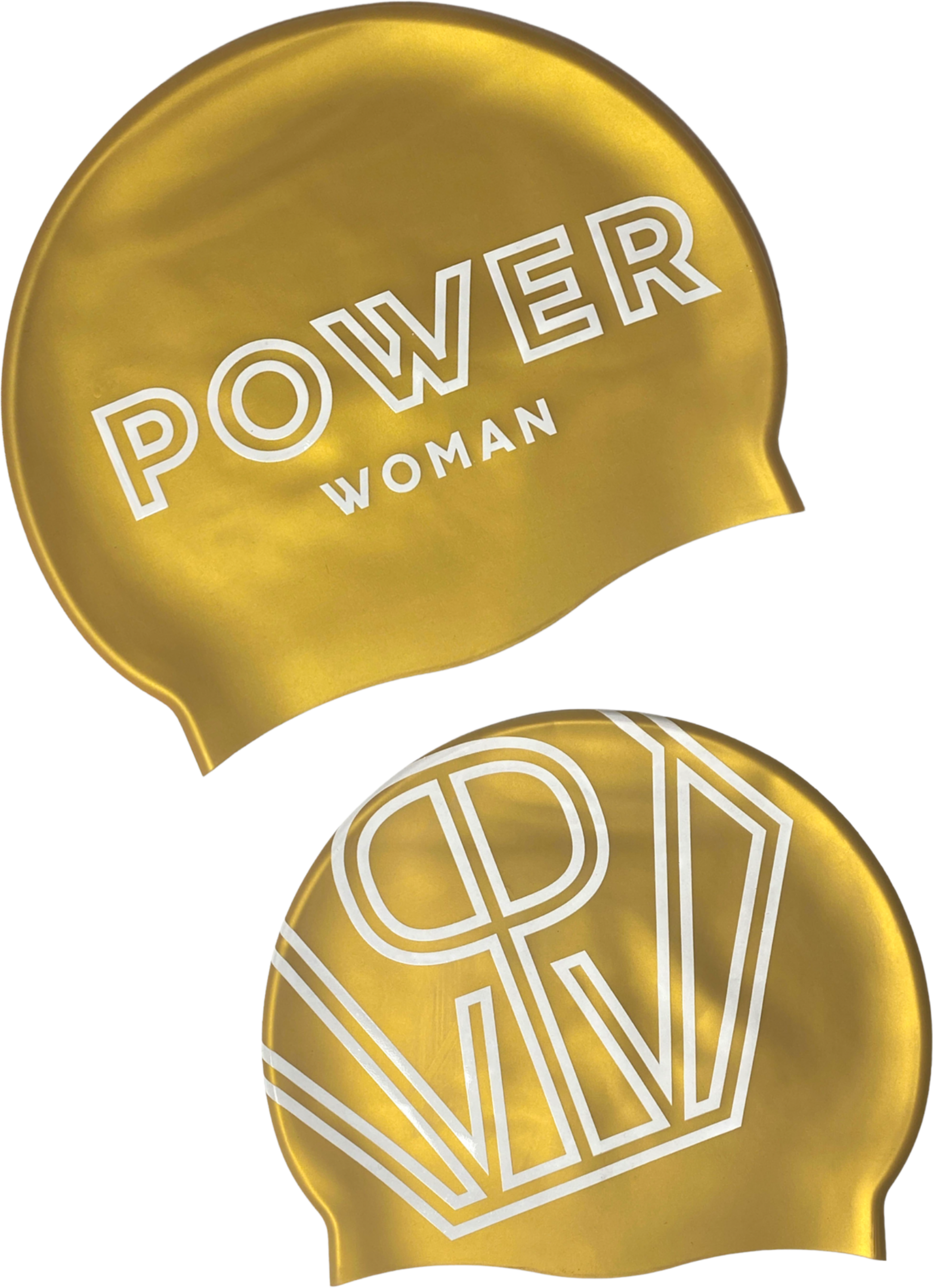 POWER WOMAN, Swim Cap