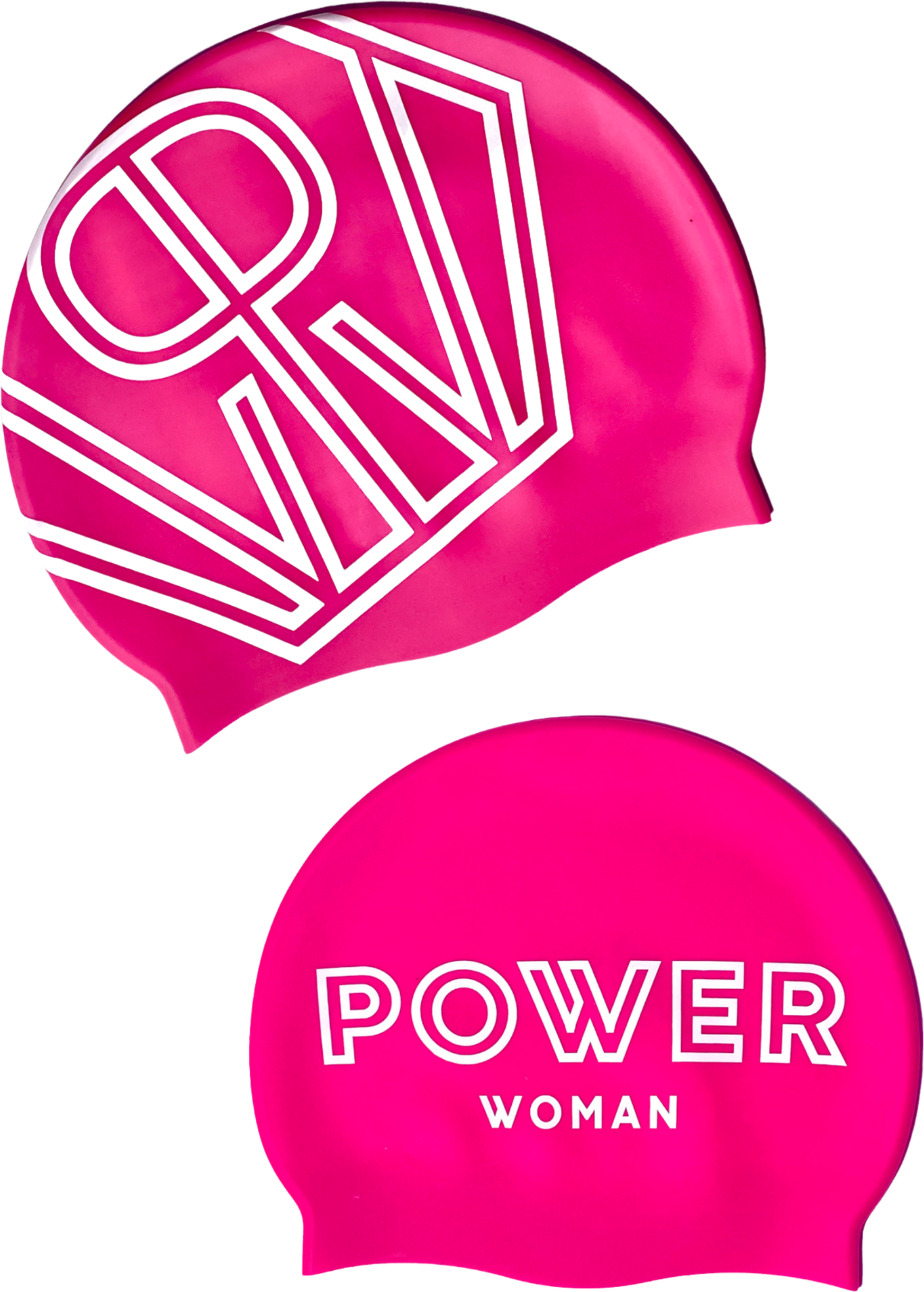 POWER WOMAN, Swim Cap