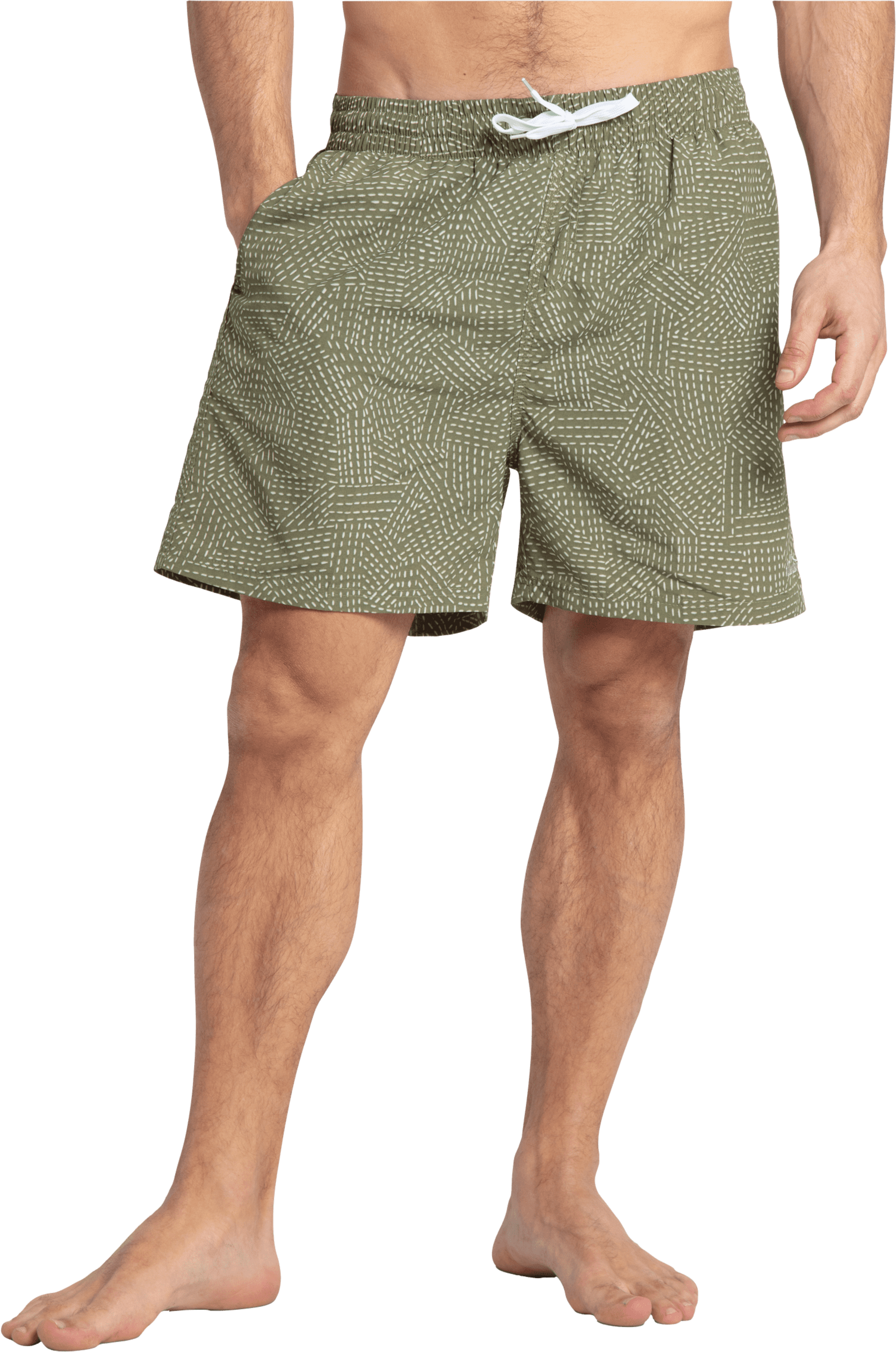 TUXER, Swim Print Shorts