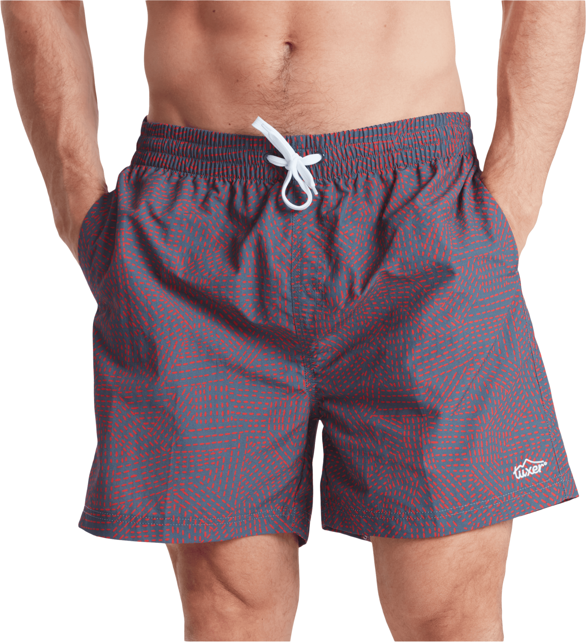 TUXER, Swim Print Shorts