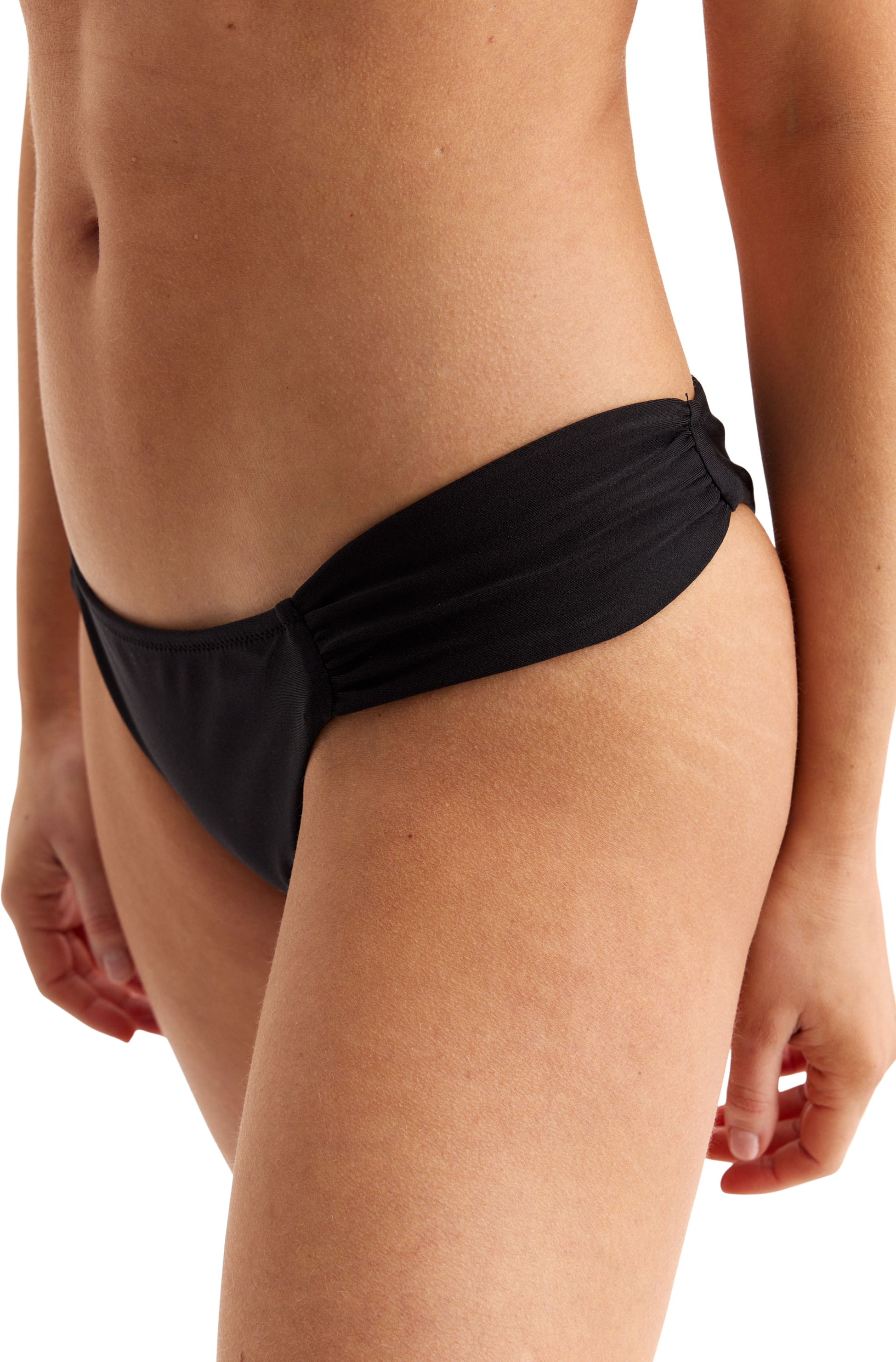 DROP OF MINDFULNESS, Swim Ruched Bikini Bottom