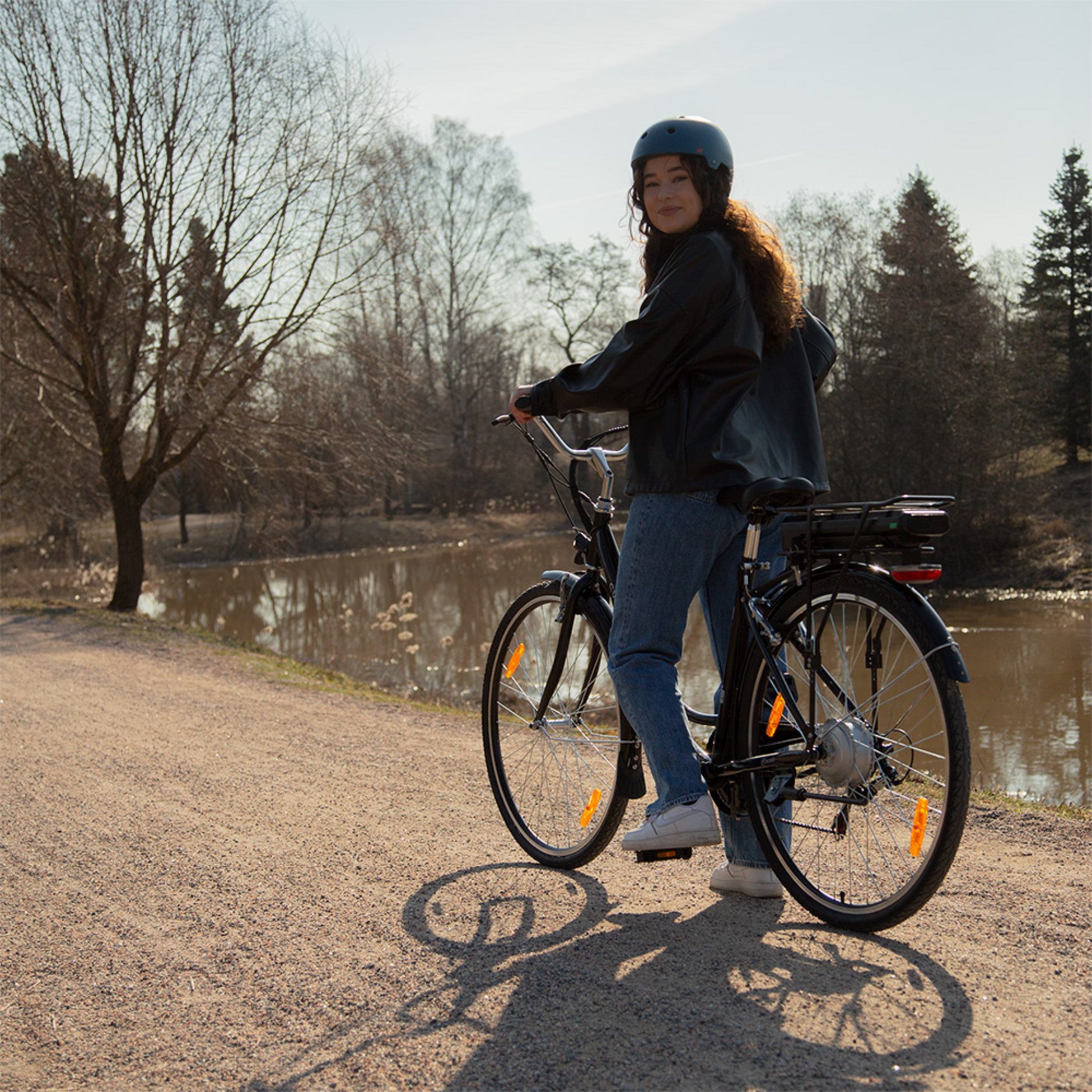 SWOOP, Swoop Electric Bike Classic, Women 28" Black