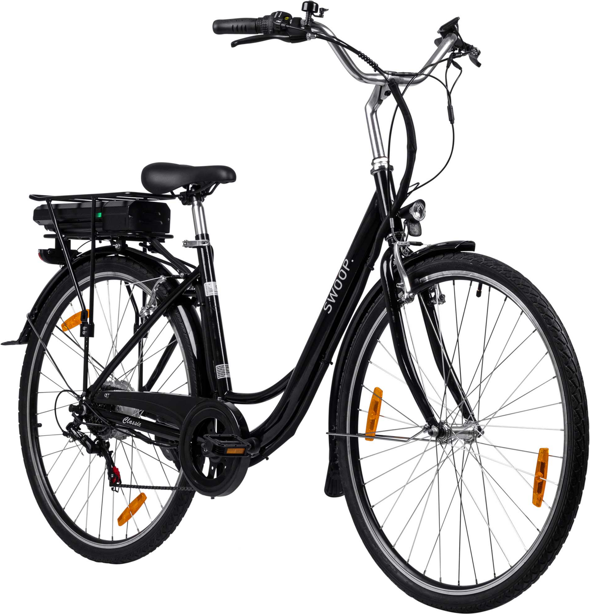SWOOP, Swoop Electric Bike Classic, Women 28" Black