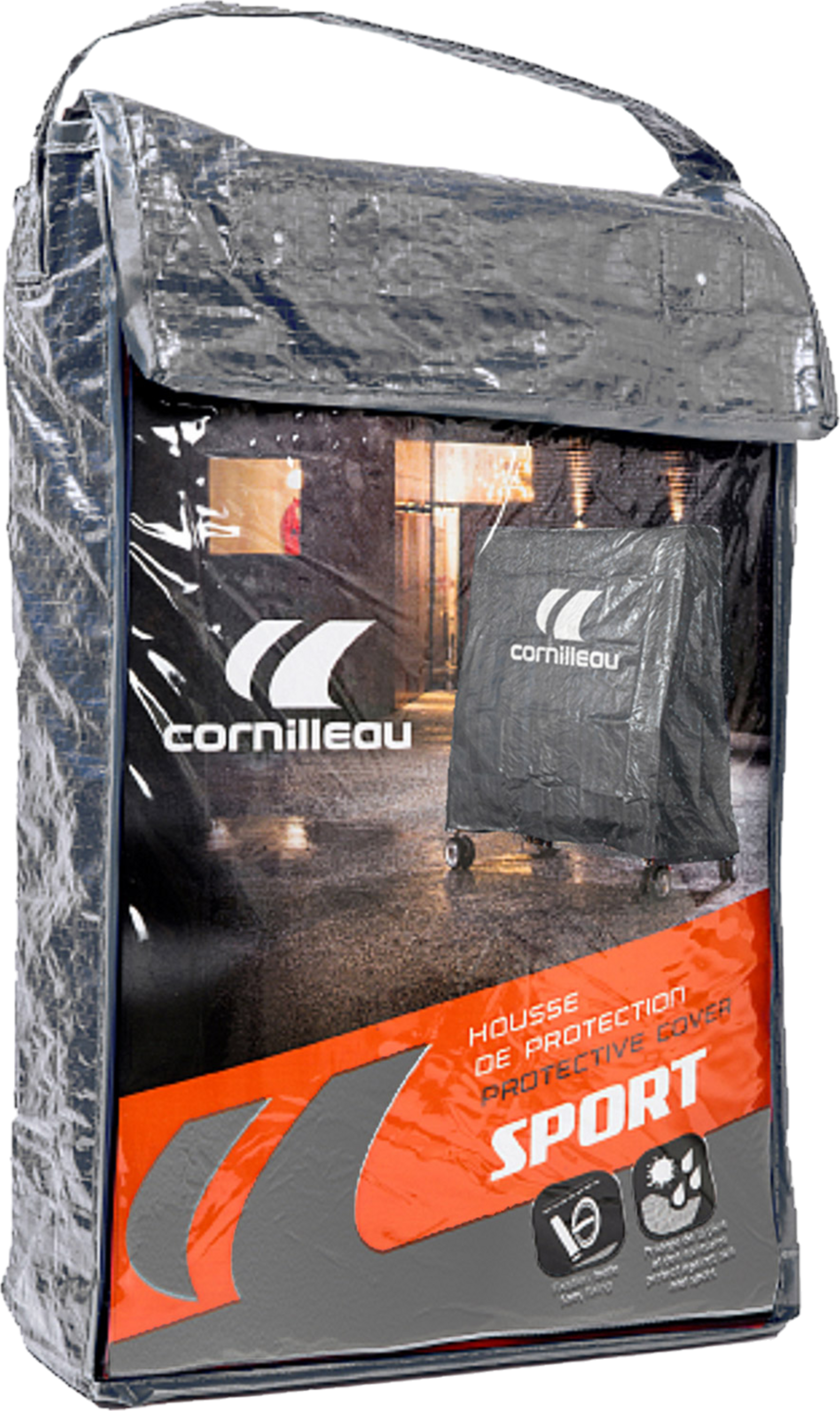 CORNILLEAU, Table Tennis Cover Cornilleau Sport Gray