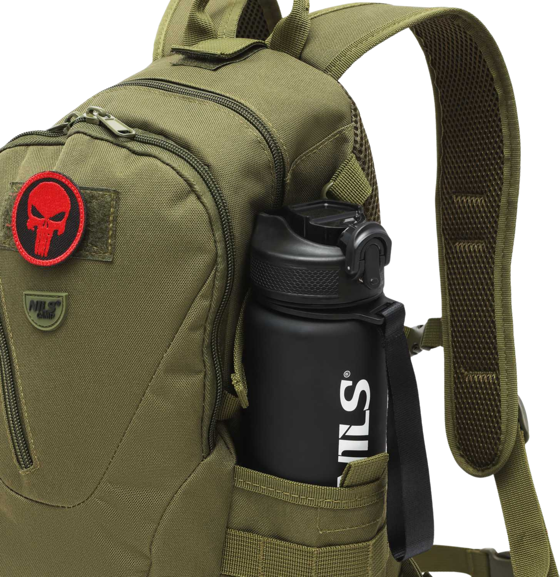 NORTHIX, Tactical Backpack, 25l, Green, Durable Design