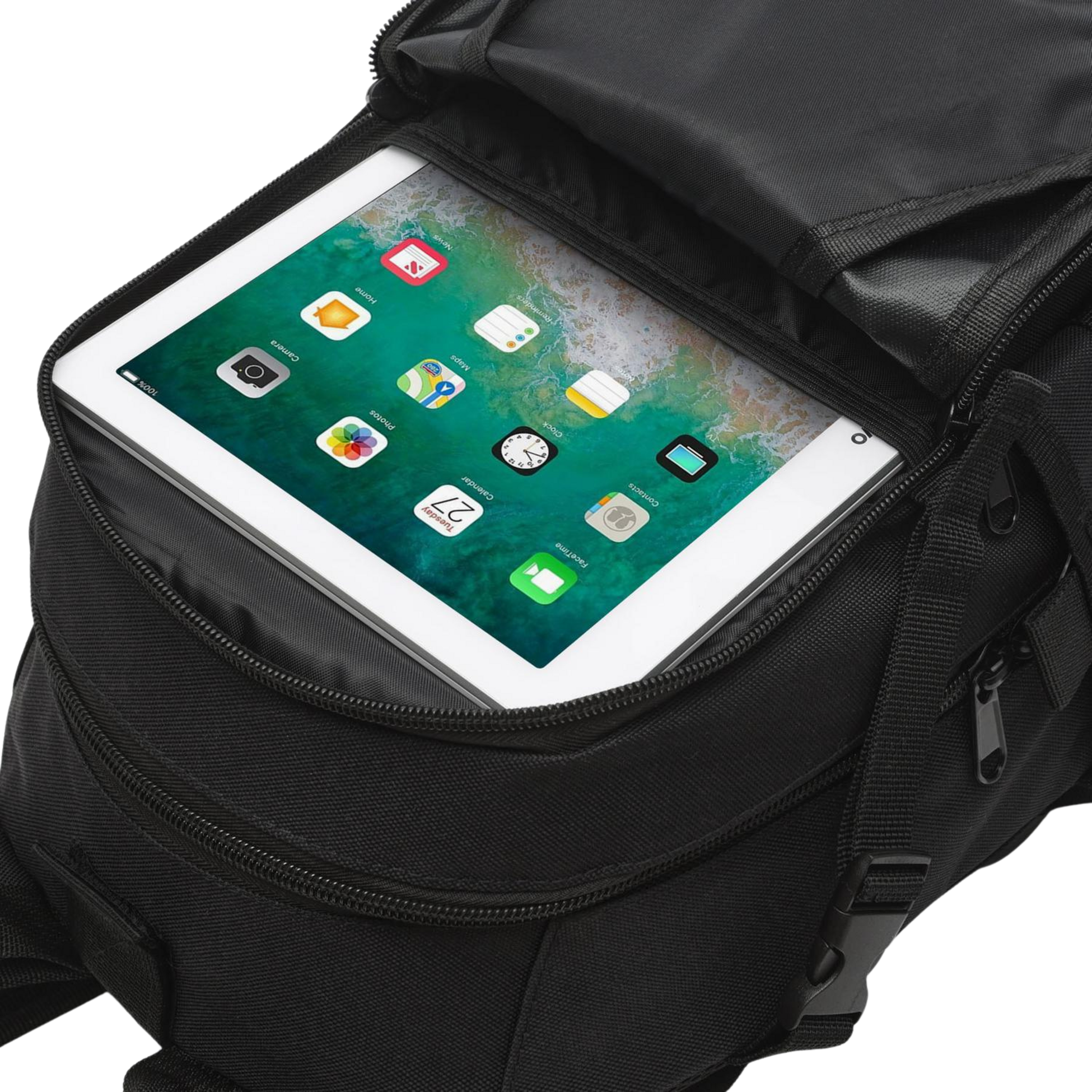 NORTHIX, Tactical Backpack, Black, 25l Capacity