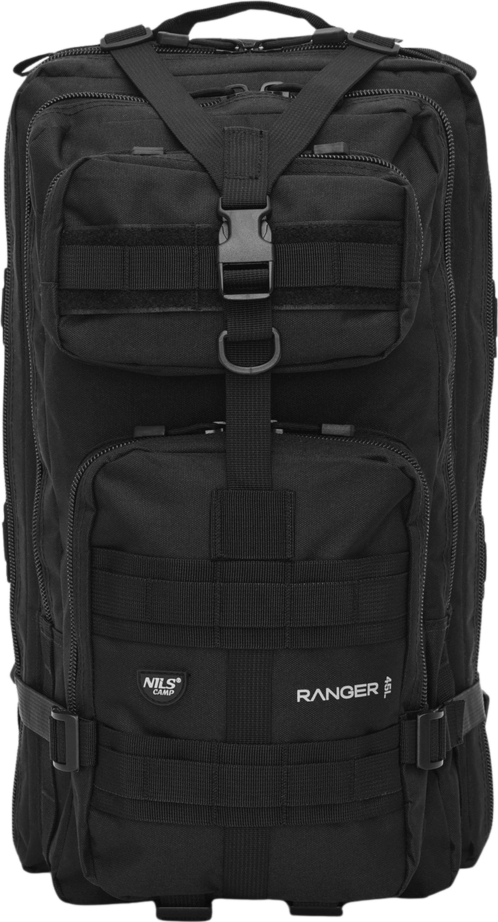 NORTHIX, Tactical Backpack, Black, 45l Capacity