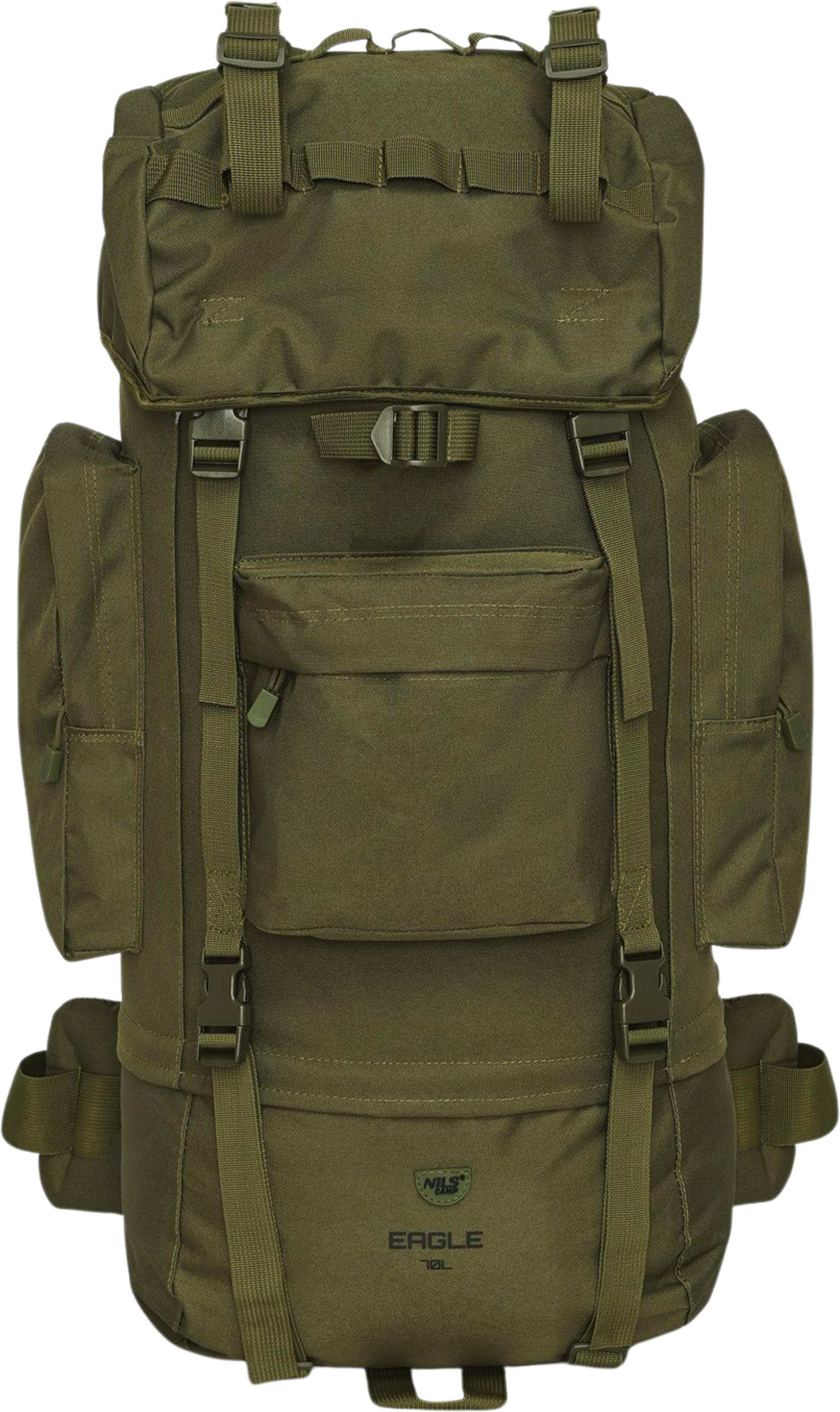 NORTHIX, Tactical Backpack, Eagle Green, 70l Capacity