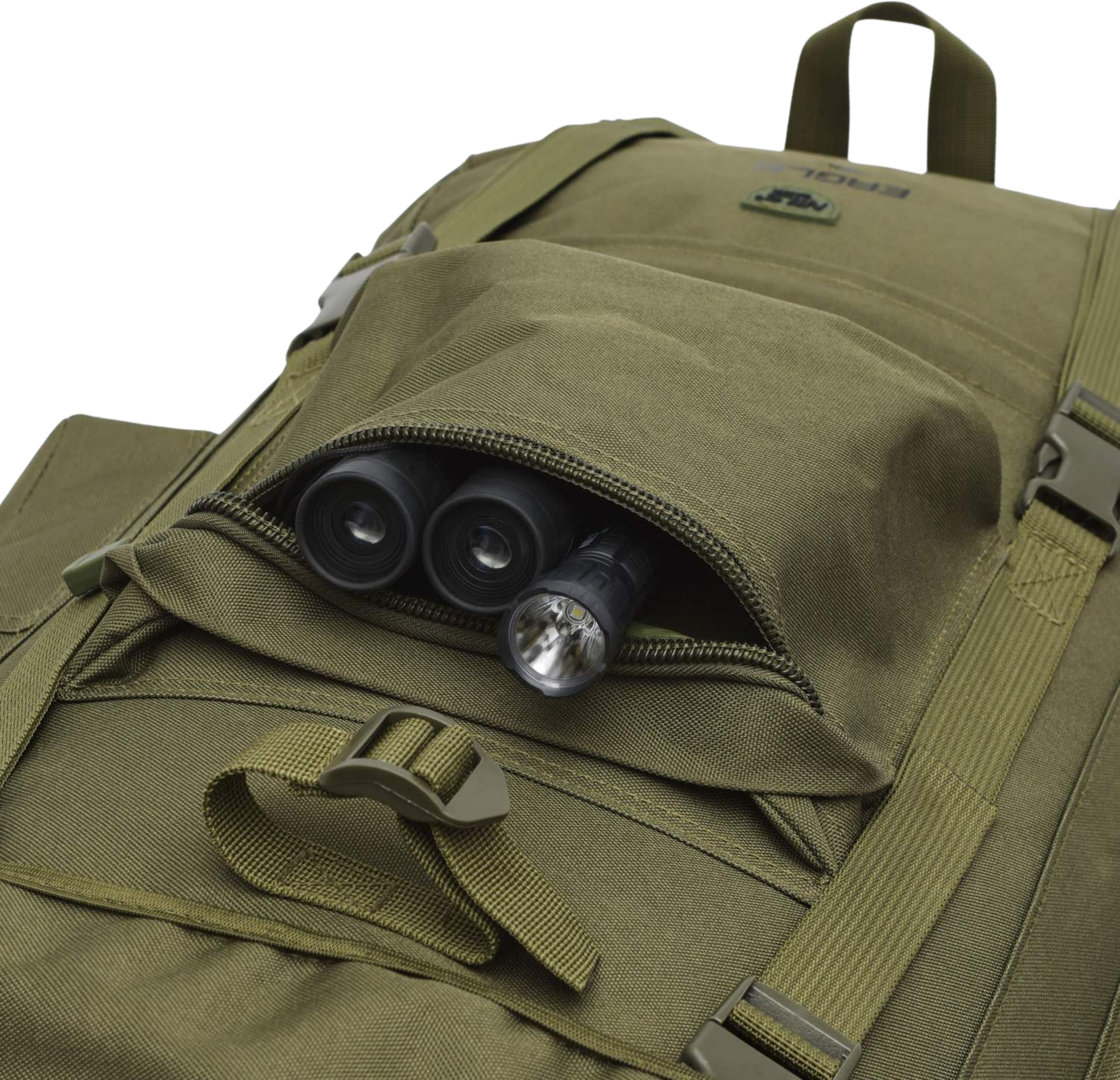 NORTHIX, Tactical Backpack, Eagle Green, 70l Capacity
