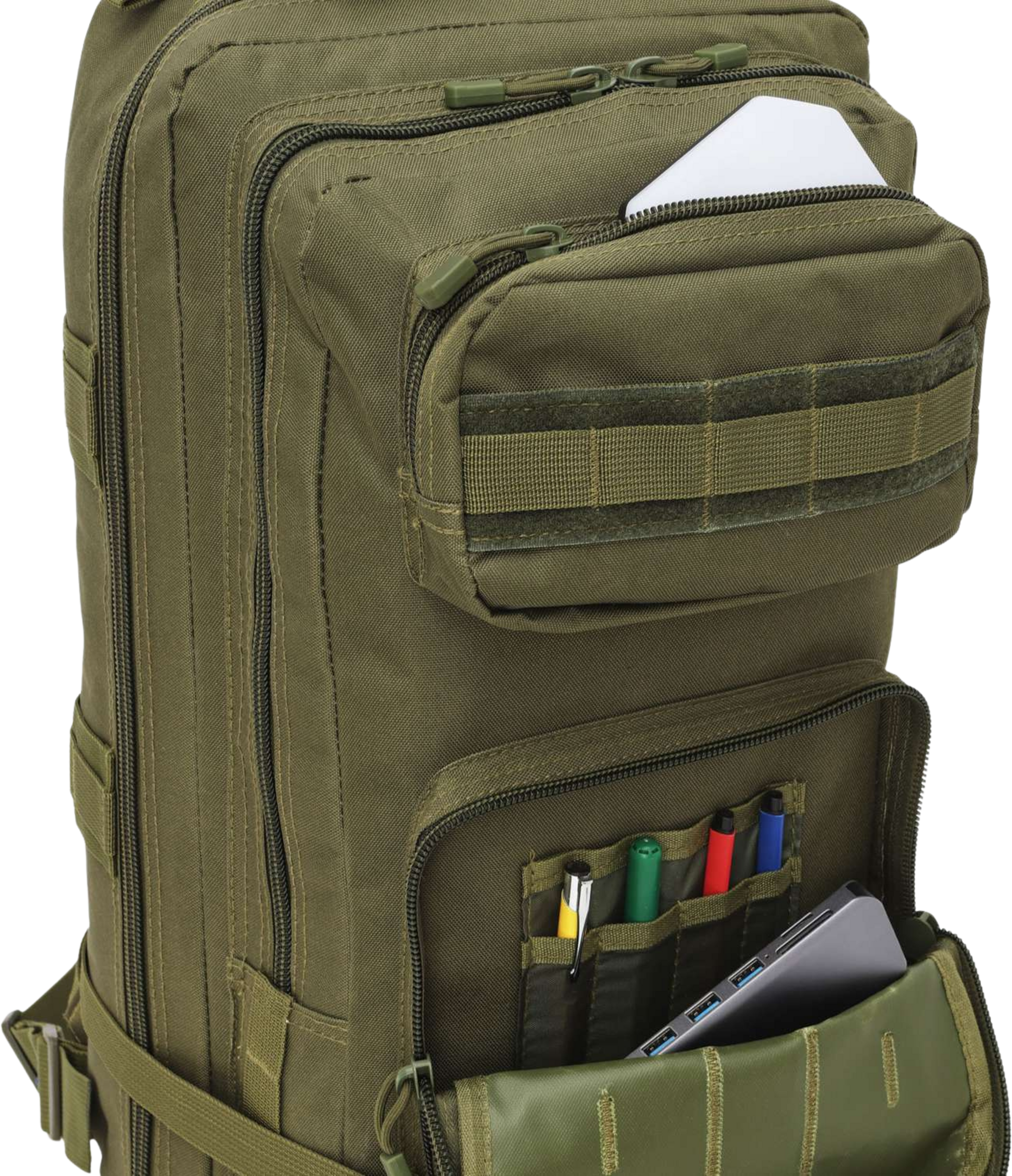 NORTHIX, Tactical Backpack, Ranger Green, 45l Capacity