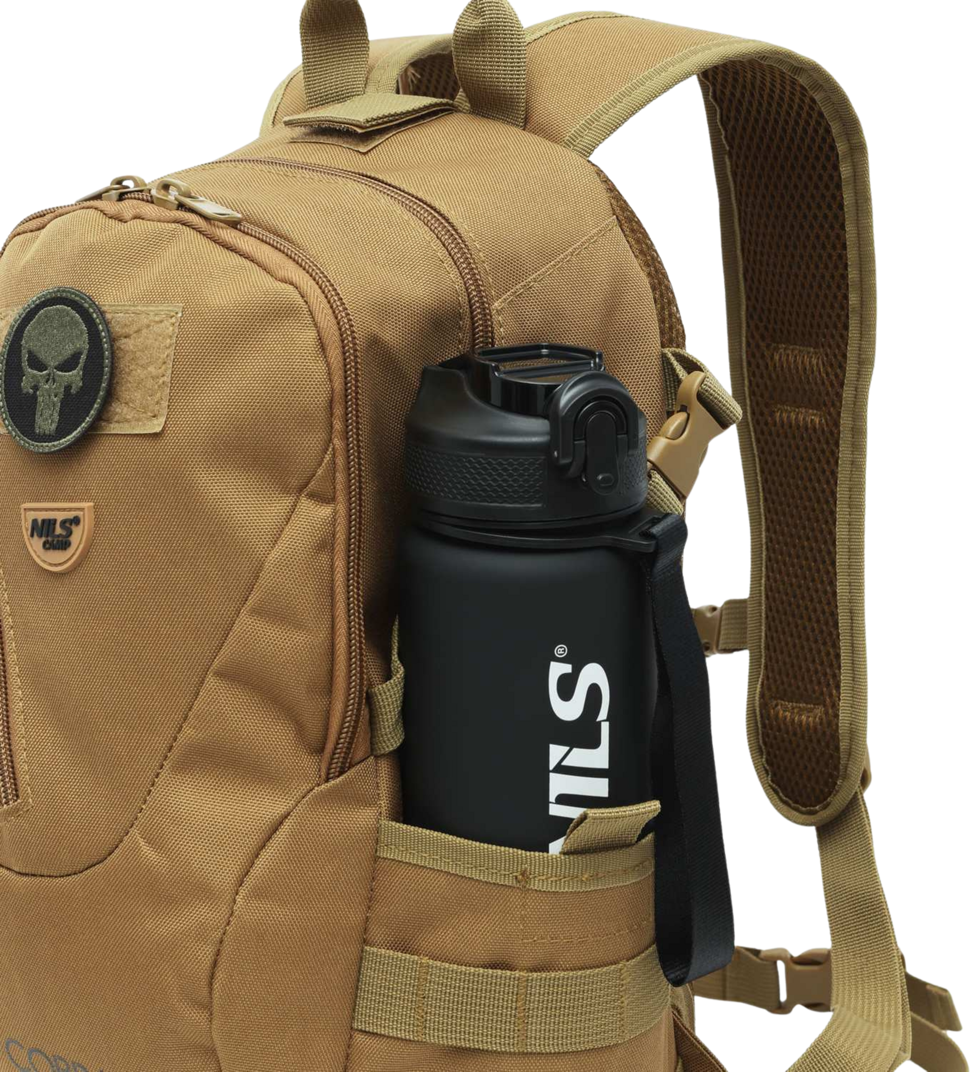 NORTHIX, Tactical Backpack, Sand, 25l Capacity