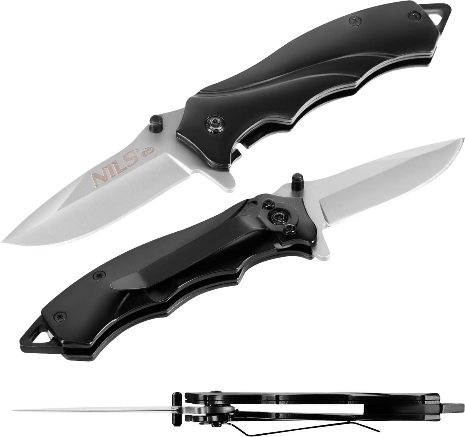 NORTHIX, Tactical Folding Knife, Stainless Steel Blade