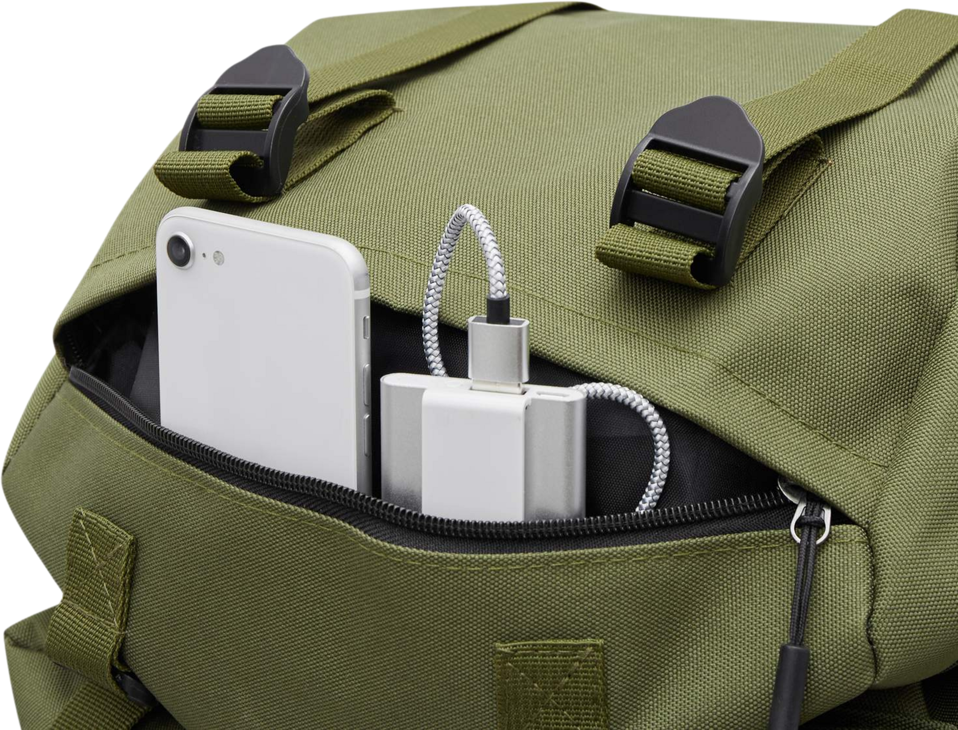 NORTHIX, Tactical Green Backpack, 100l Capacity