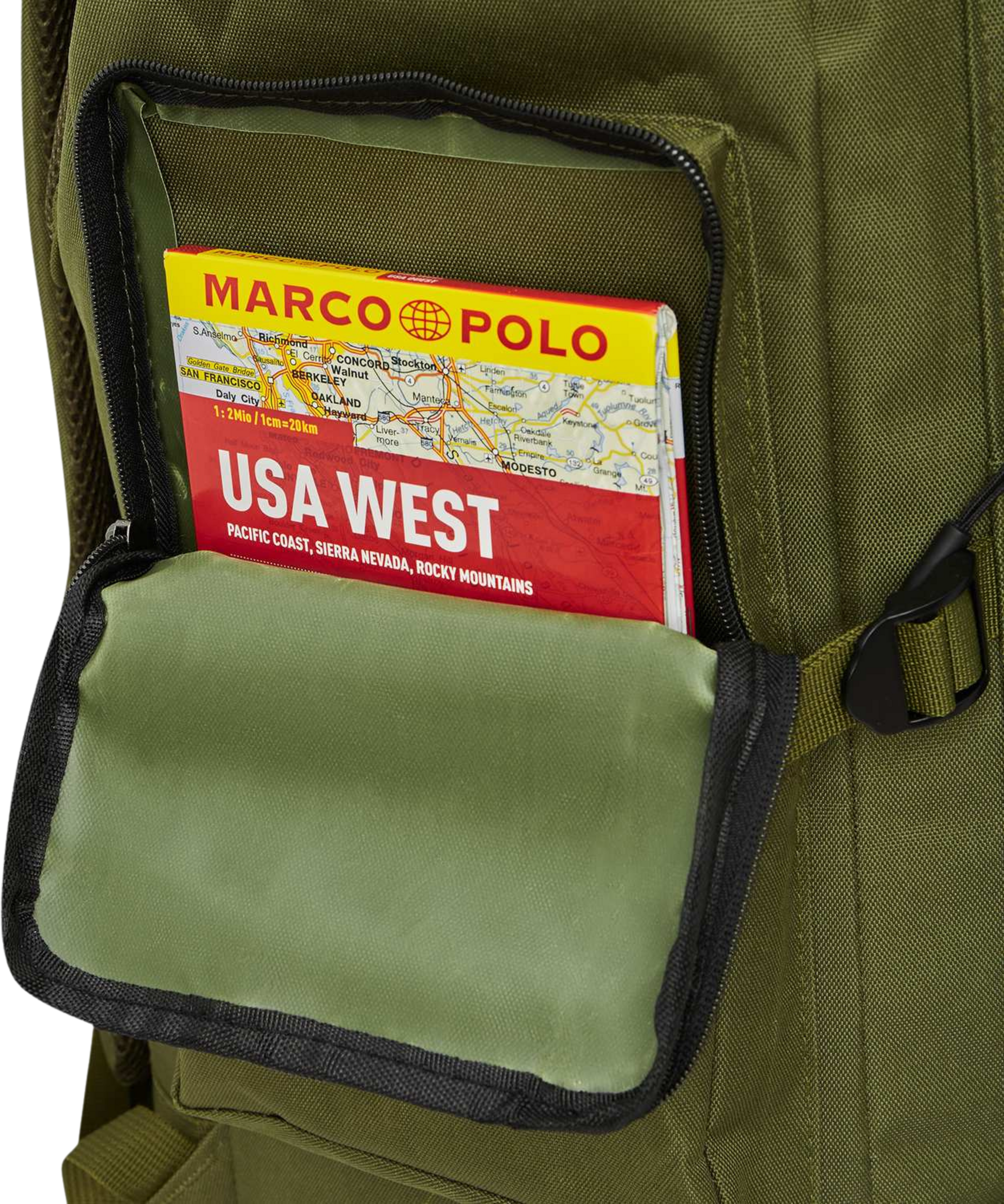 NORTHIX, Tactical Green Backpack, 100l Capacity