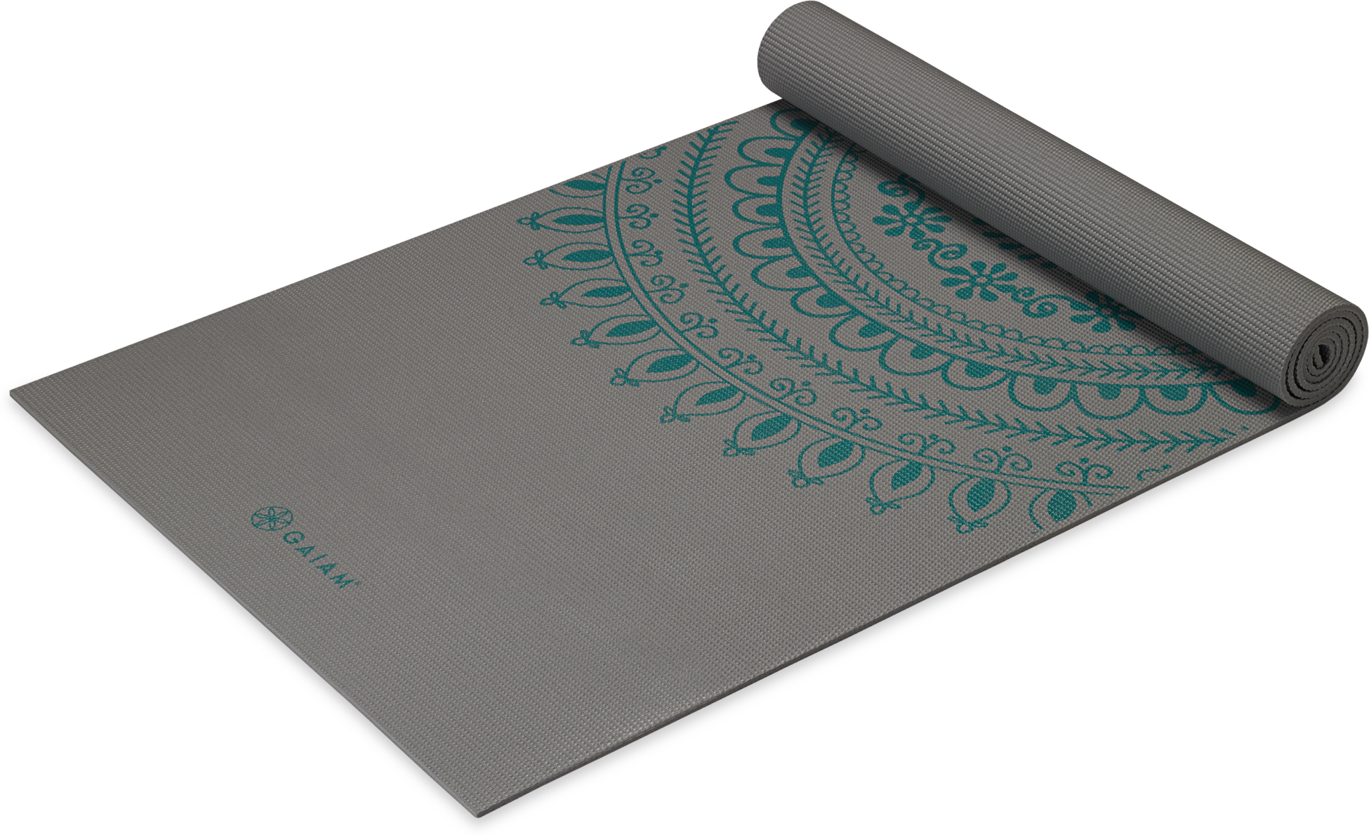 GAIAM, Teal Marrakesh 6mm Longer/wider
