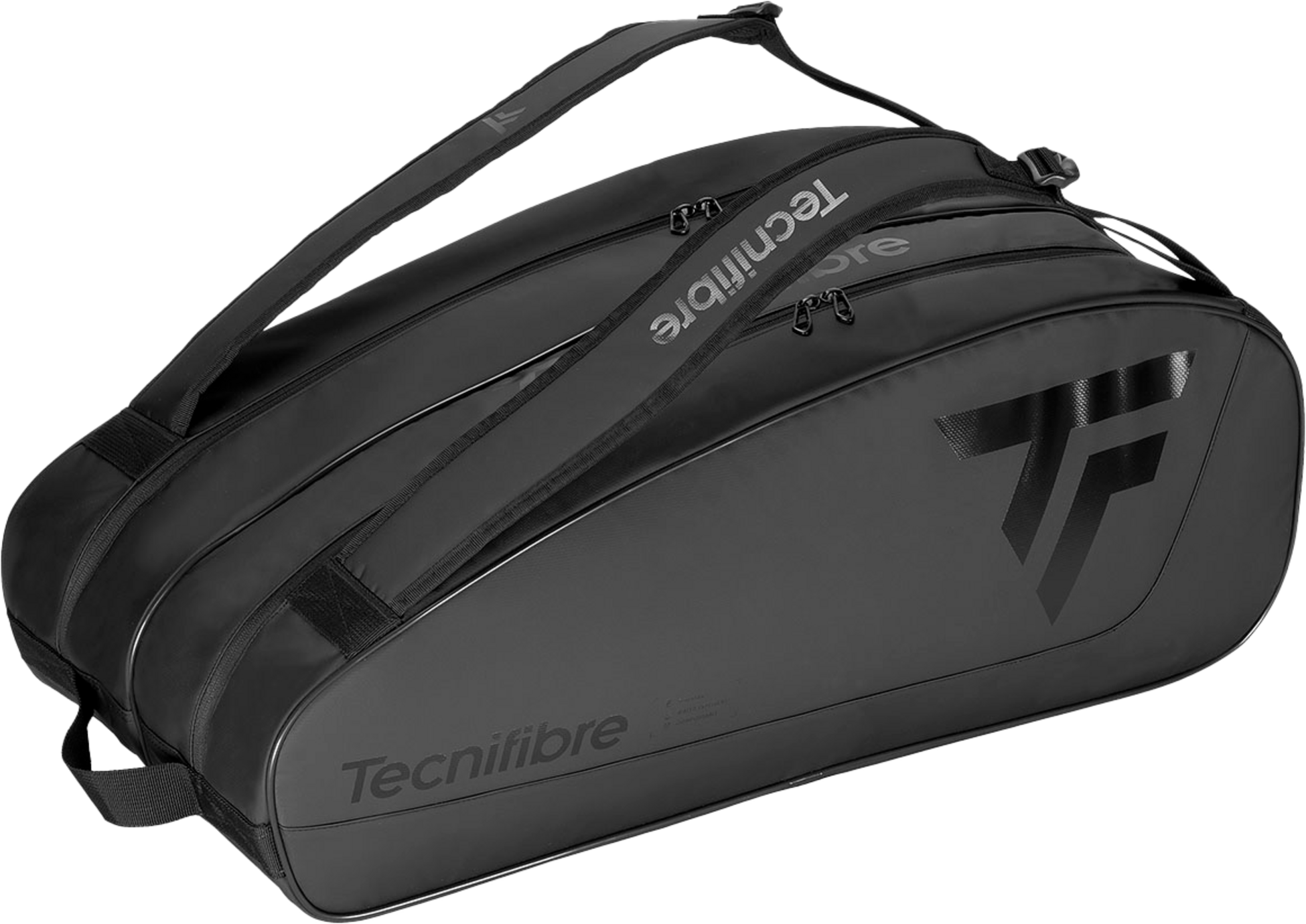 TECNIFIBRE, Technifibre Tour Endurance 12 Racketv&auml;ska  - Svart