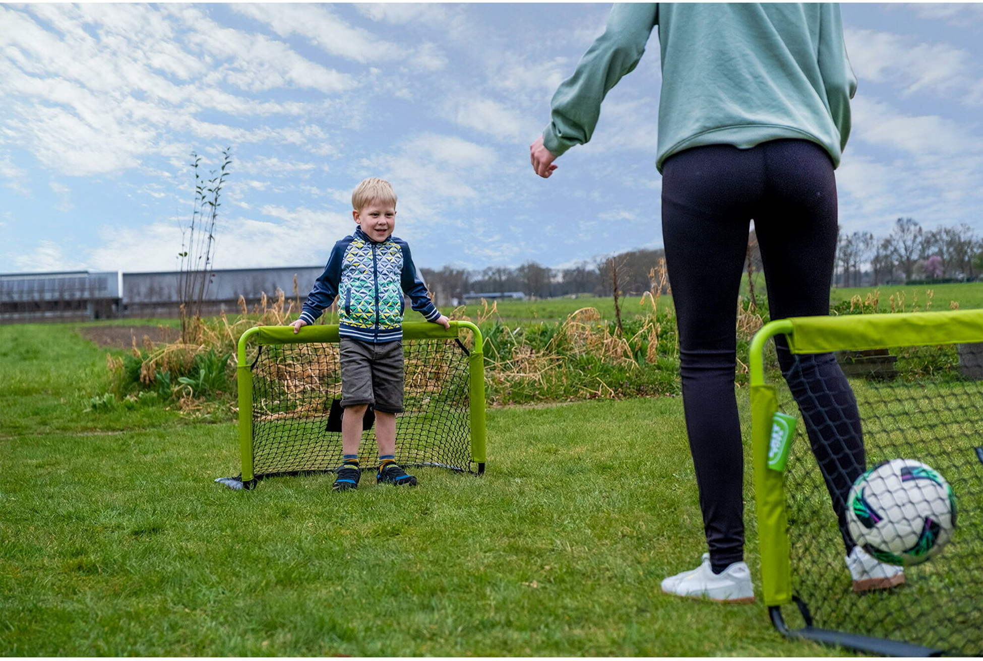 EXIT, Tempo Mini Fotbollsm&aring;l 90x60cm (set Om 2)