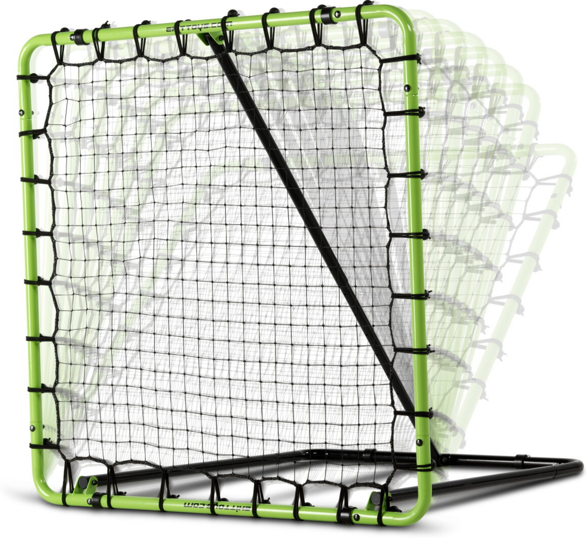 EXIT, Tempo Multisport-rebounder 120x120cm - Grön/svart