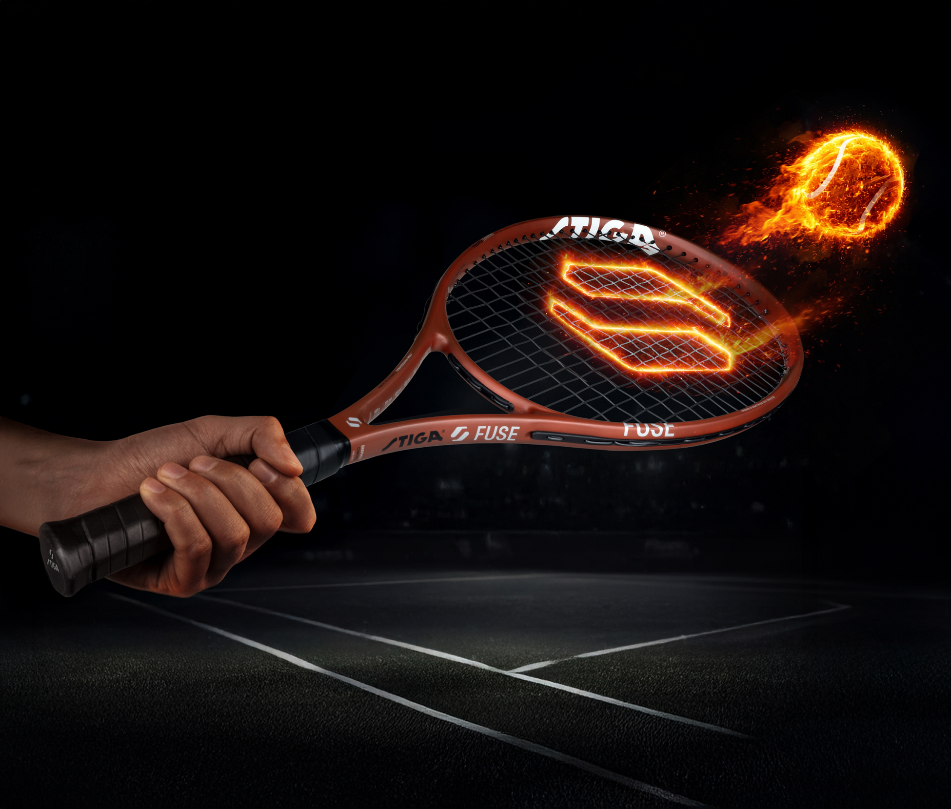 STIGA, Tennis Racket Fuse 16x19