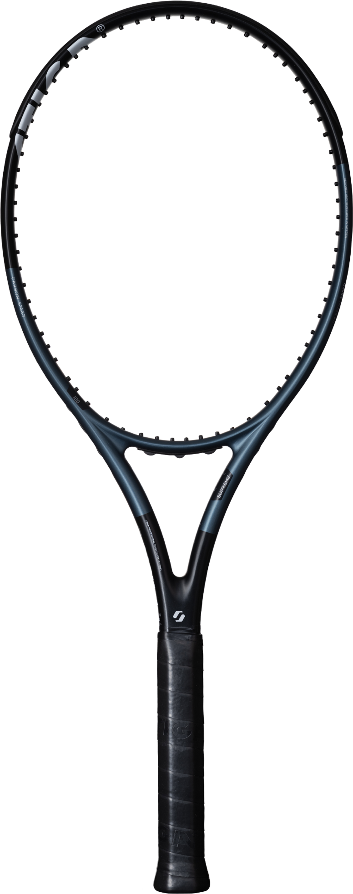 STIGA, Tennis Racket Supreme Black/blue Unstrung