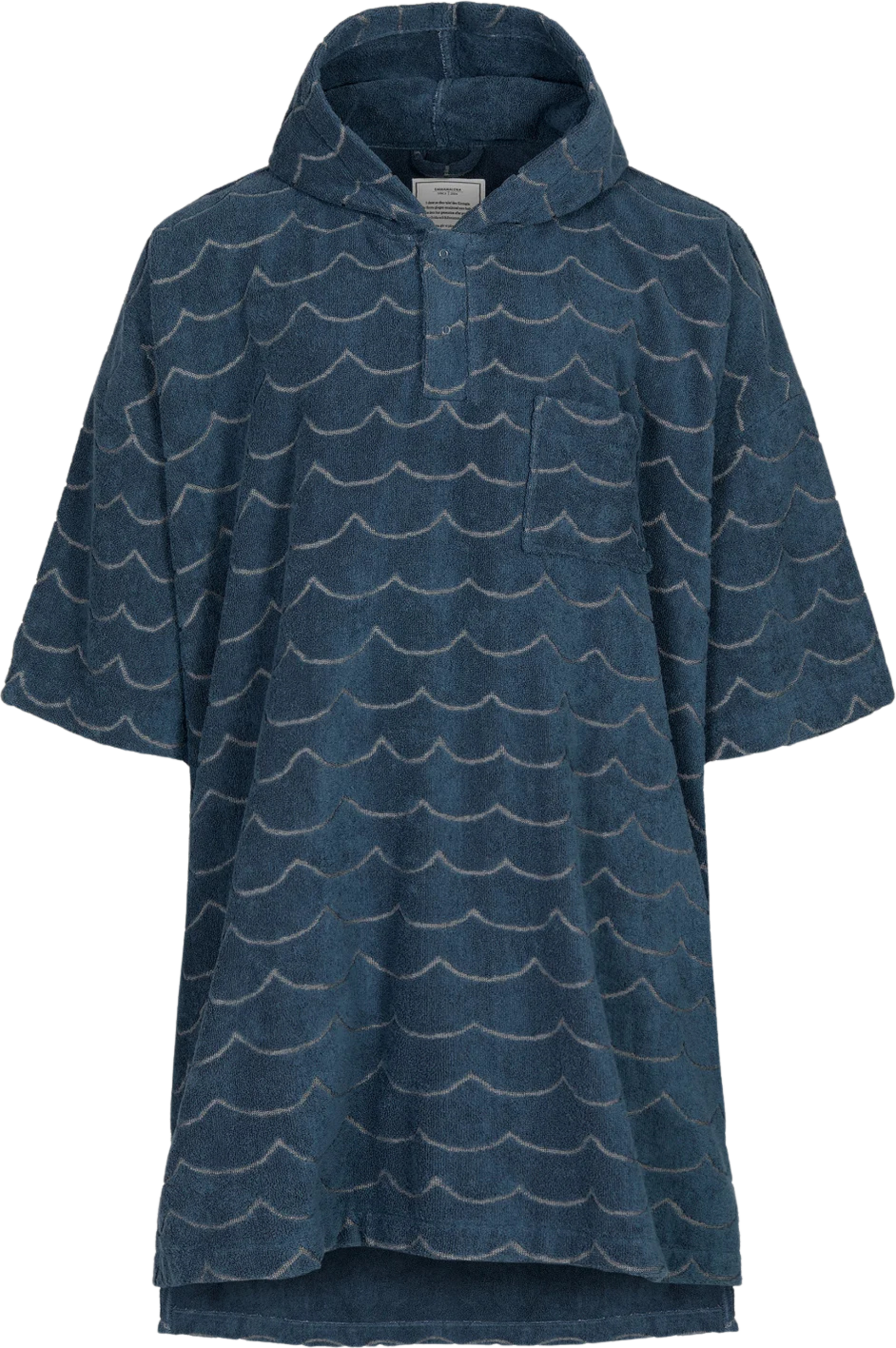 EMMAMALENA, Terry Poncho Wave Petrol Ls