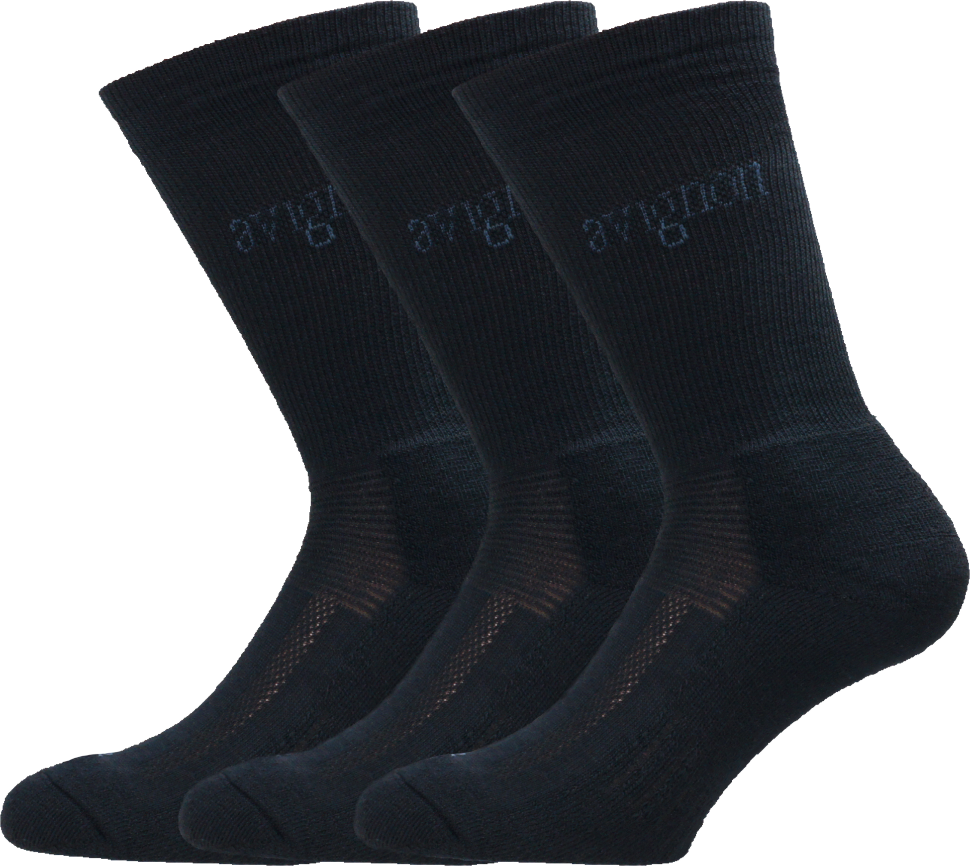 AVIGNON, Terry Ull Svart 3-pack