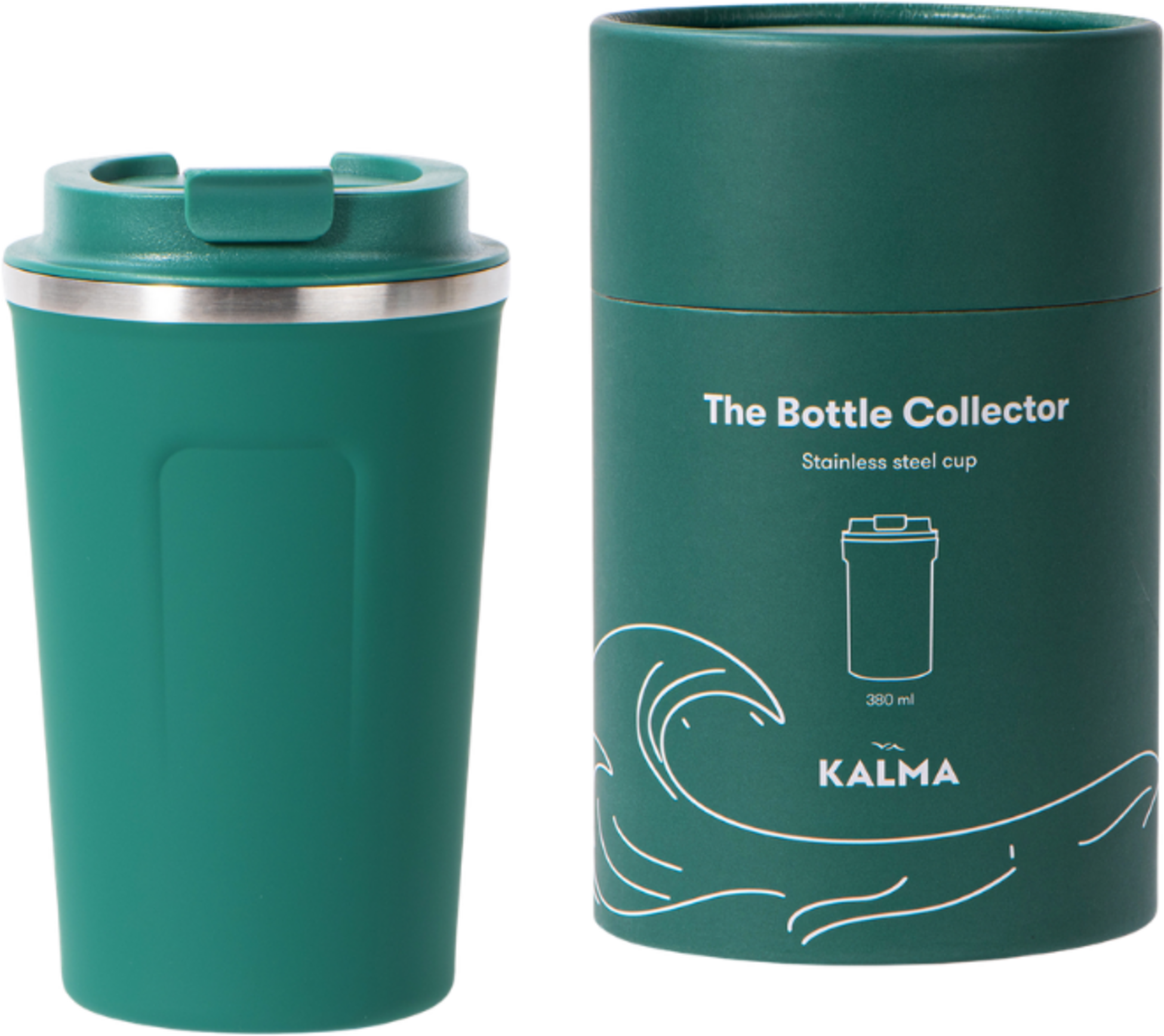 KALMA, The Bottle Collector - Stainless Steel Kaffemugg