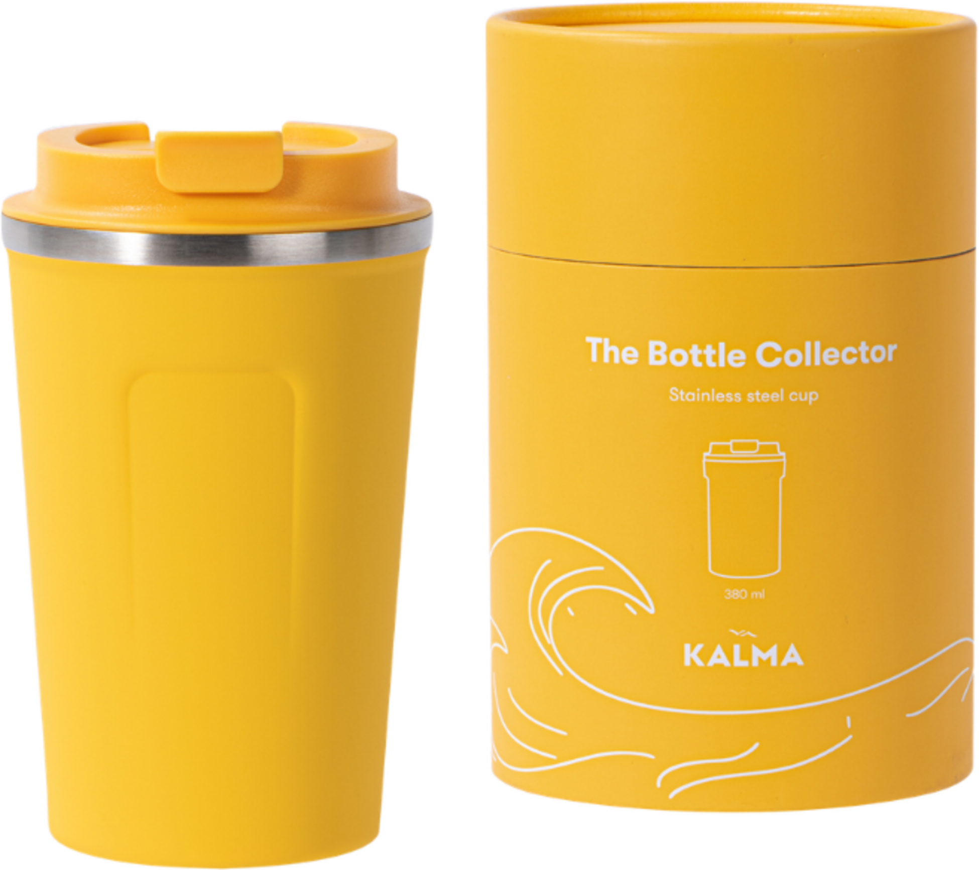 KALMA, The Bottle Collector - Stainless Steel Kaffemugg