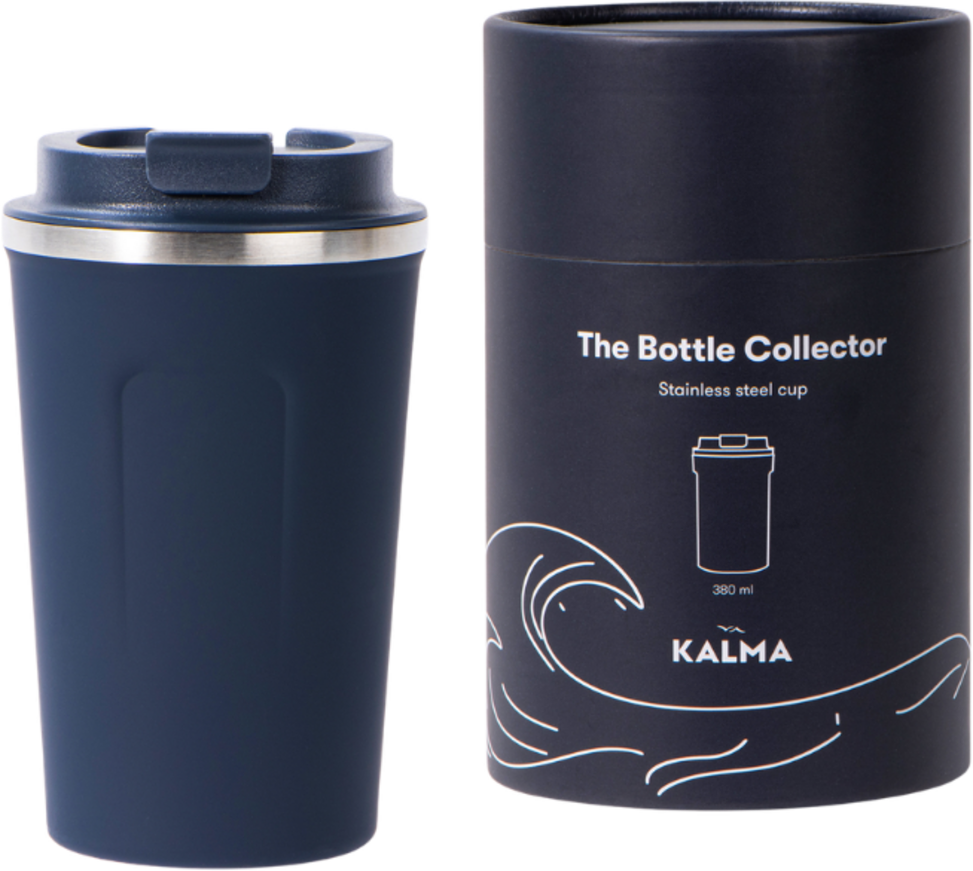 KALMA, The Bottle Collector - Stainless Steel Kaffemugg