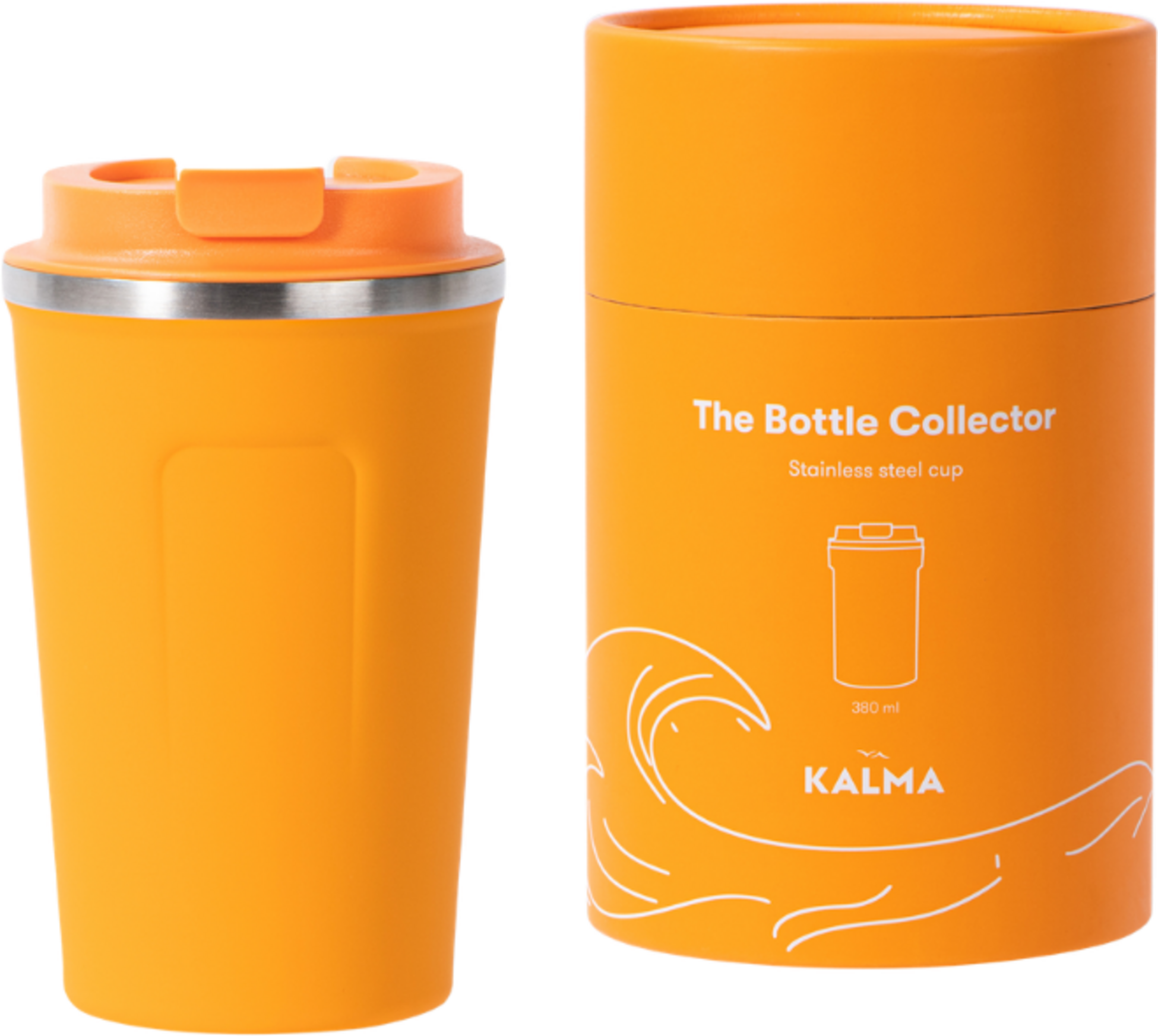 KALMA, The Bottle Collector - Stainless Steel Kaffemugg