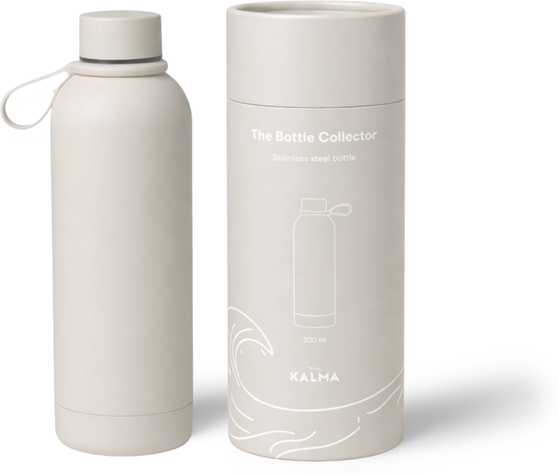 KALMA, The Bottle Collector - Stainless Steel Vattenflaska