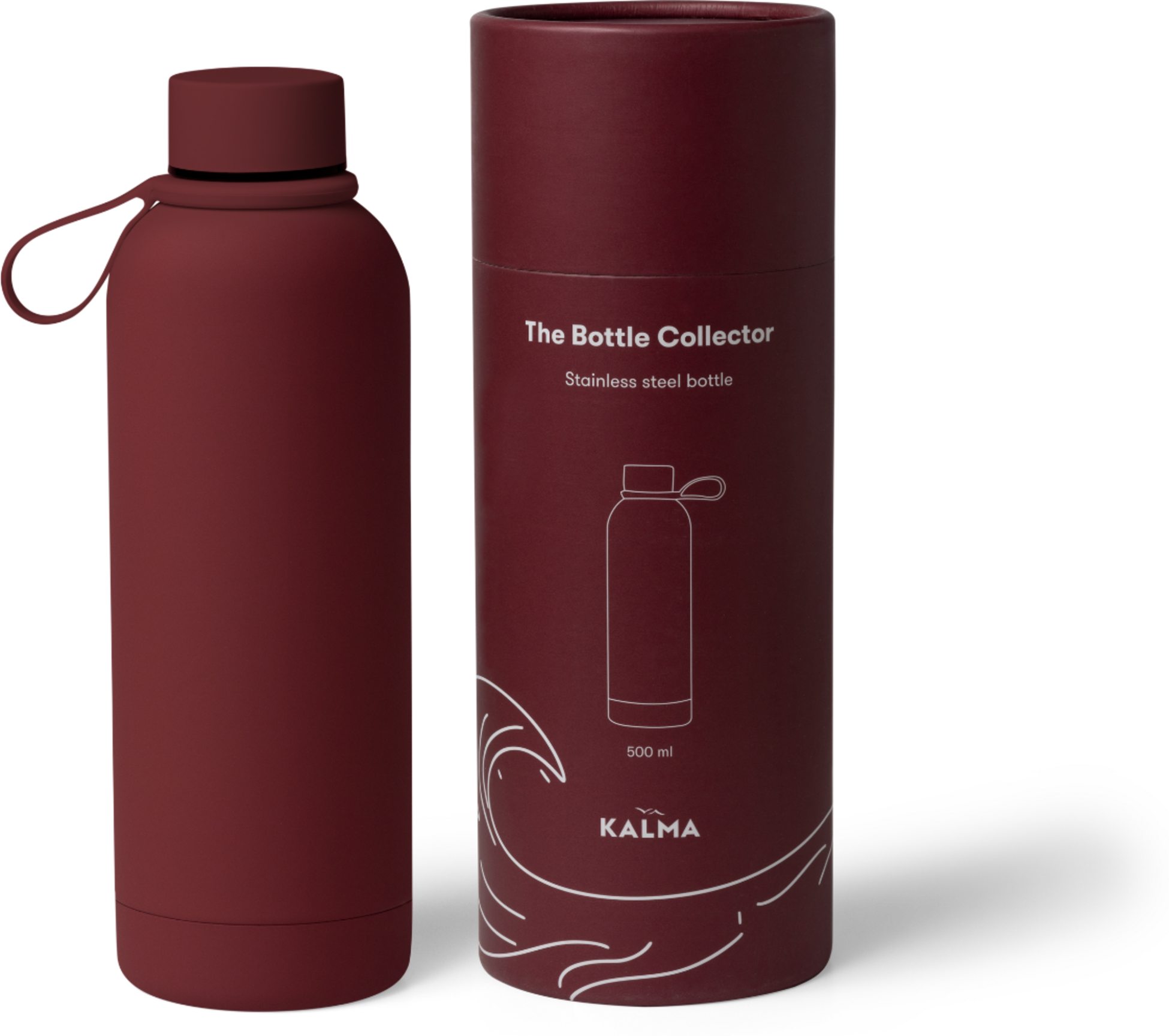 KALMA, The Bottle Collector - Stainless Steel Vattenflaska