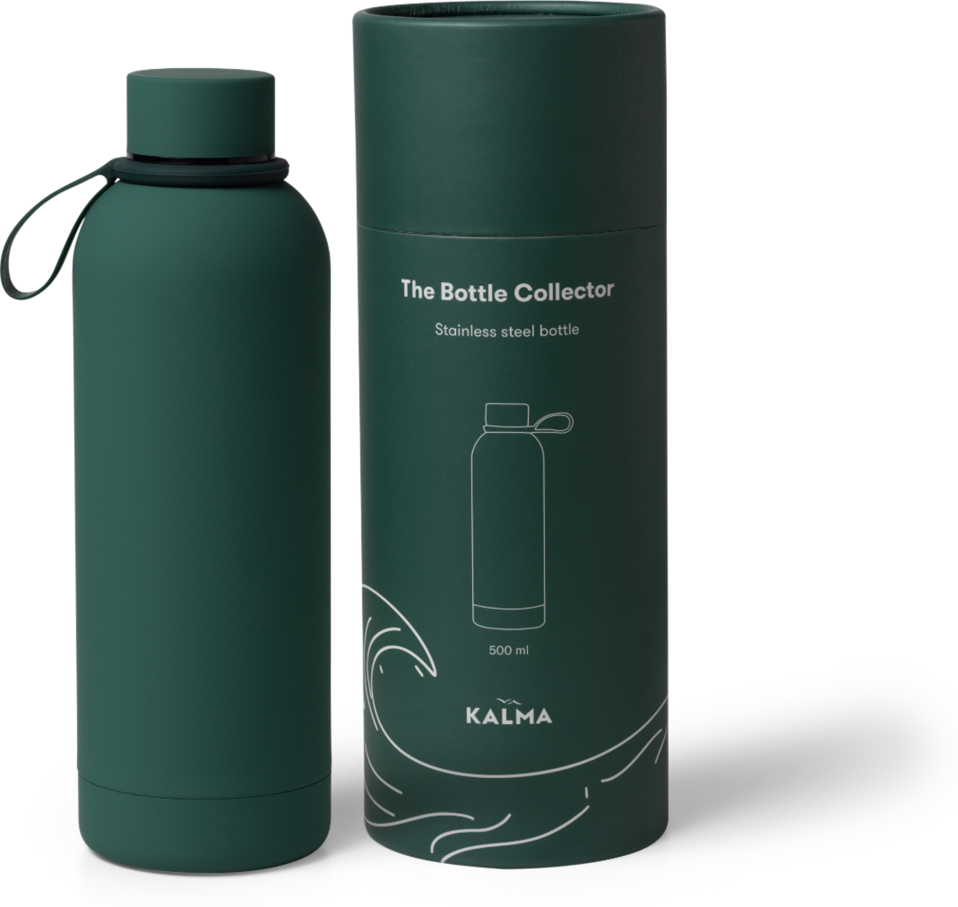 KALMA, The Bottle Collector - Stainless Steel Vattenflaska