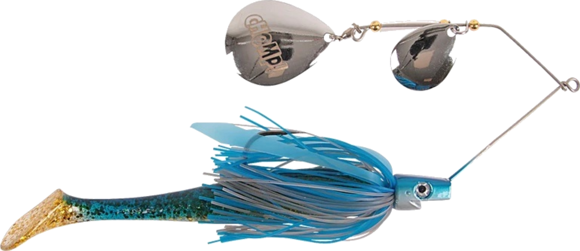 THE PIG, The Pig Chopper Xl Spinnerbait, 50g - Blue Silver