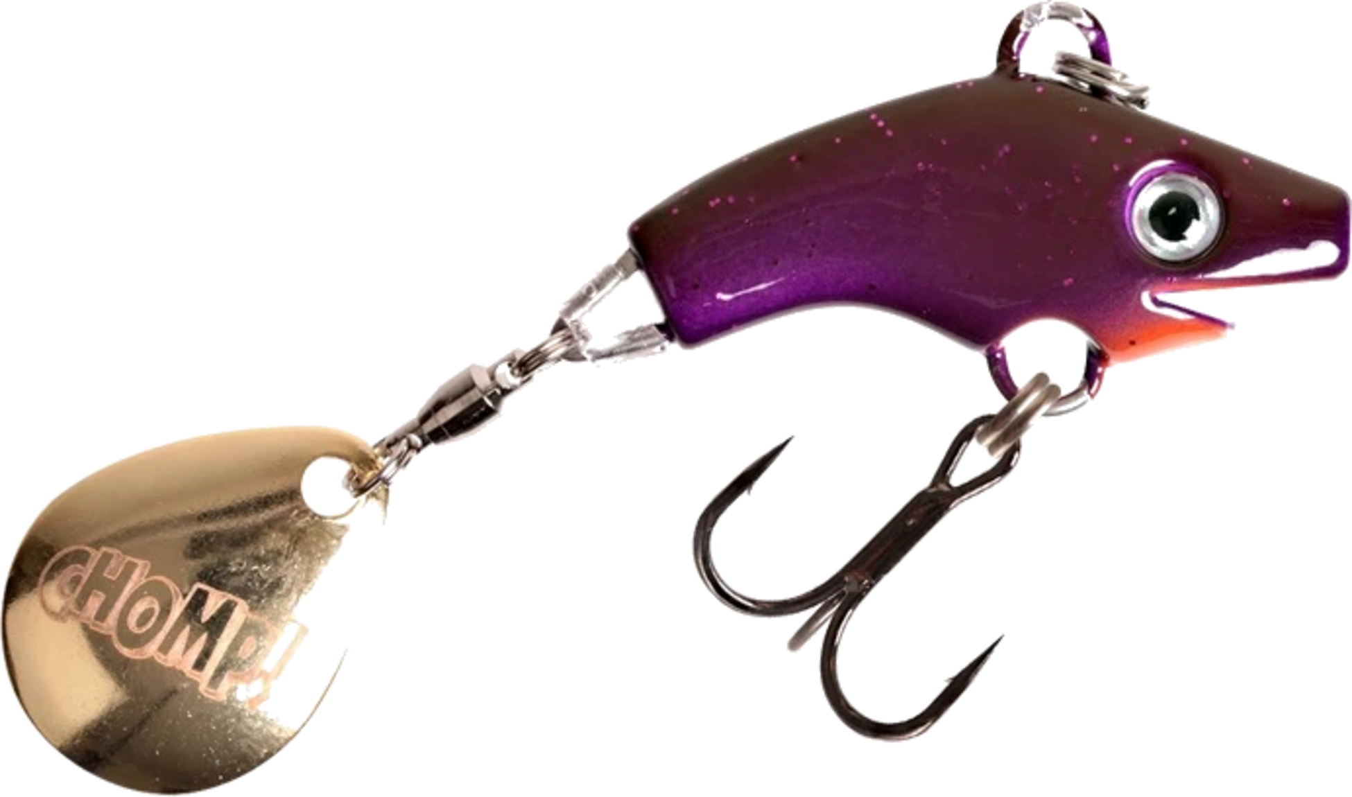 THE PIG, The Pig Jig Spin, 15g - Benzin - Gold