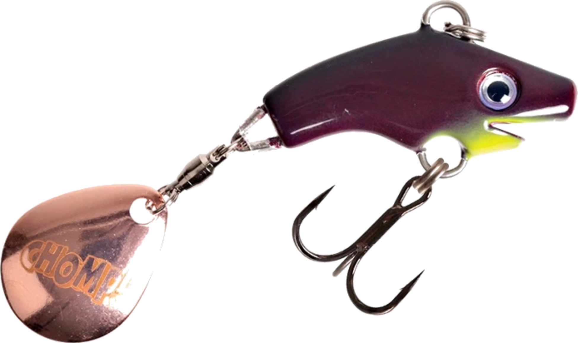 THE PIG, The Pig Jig Spin, 15g - Pumpkin Chart - Copper