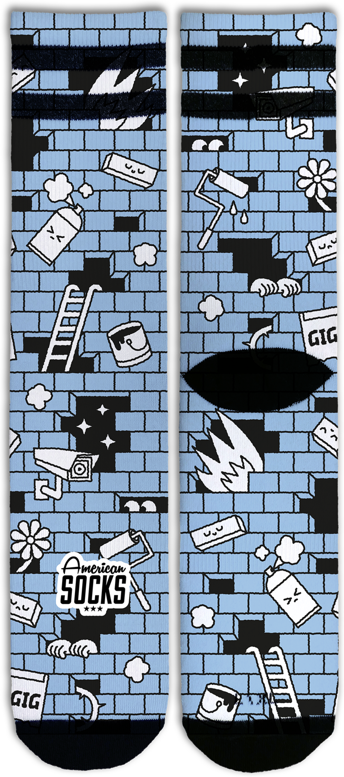 AMERICAN SOCKS, The Wall - Mid High