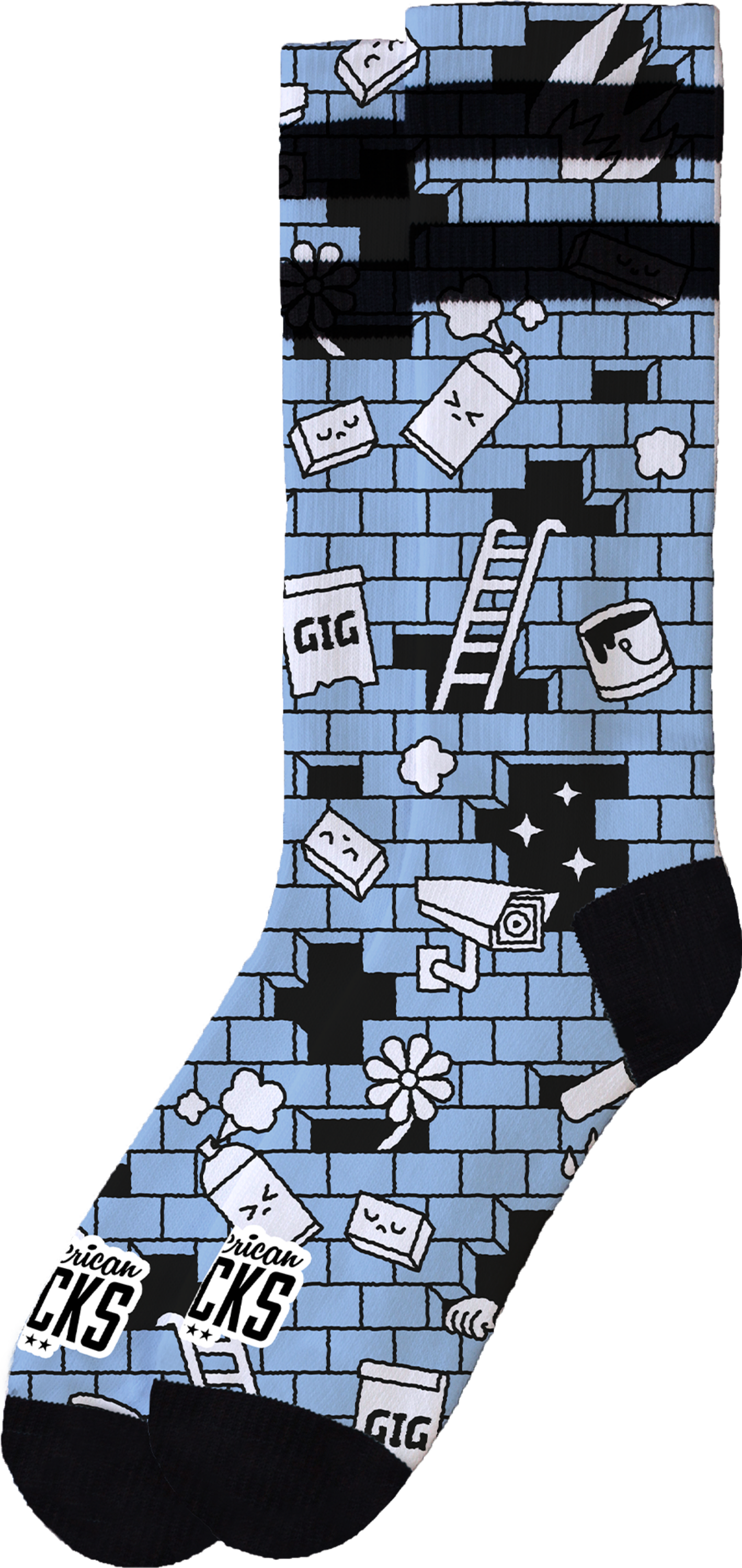 AMERICAN SOCKS, The Wall - Mid High