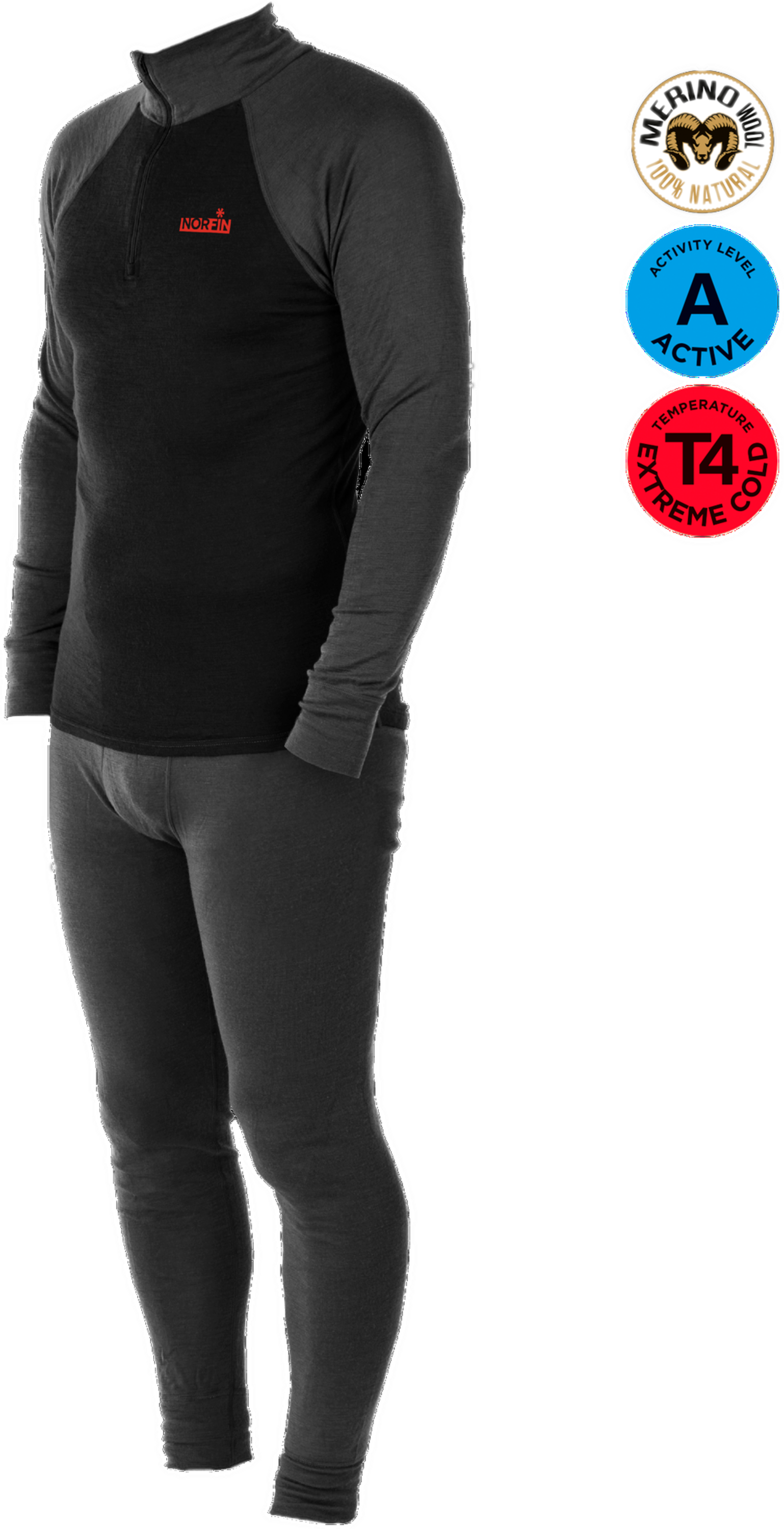 NORFIN, Thermal Underwear Natural Heat Merino