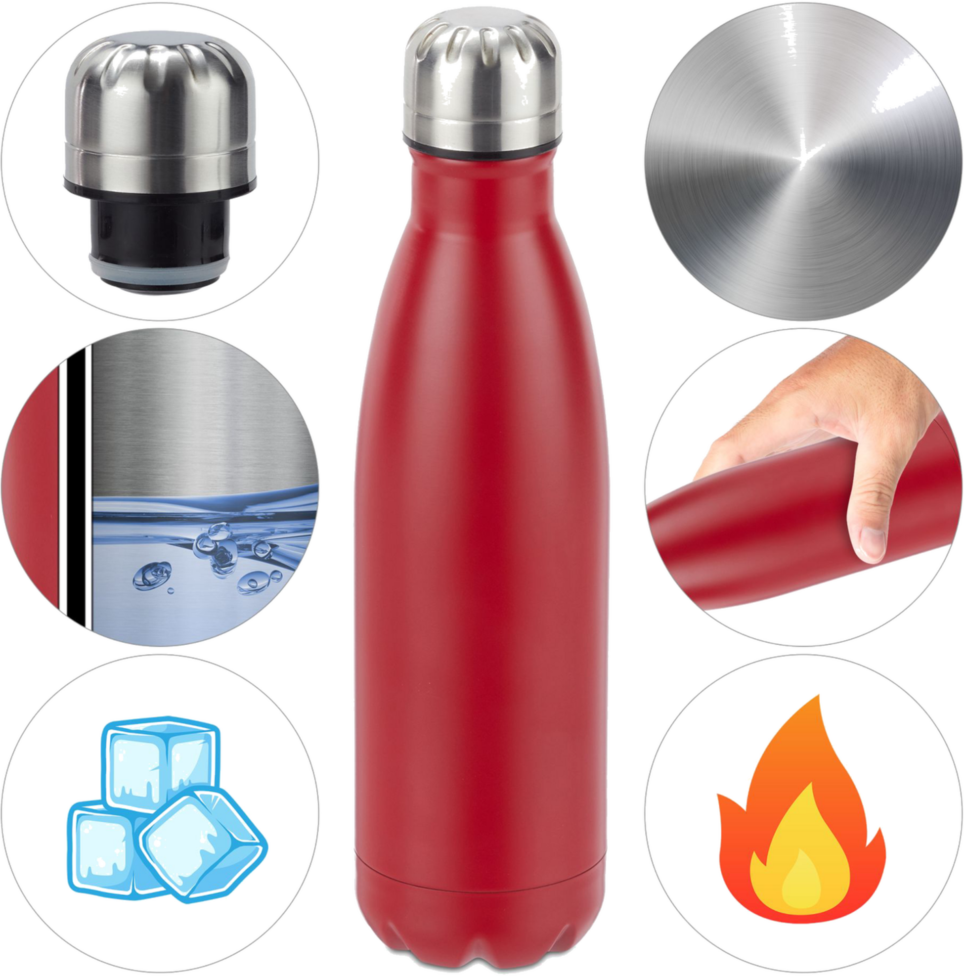 B2X, Thermos Bottle In Steel