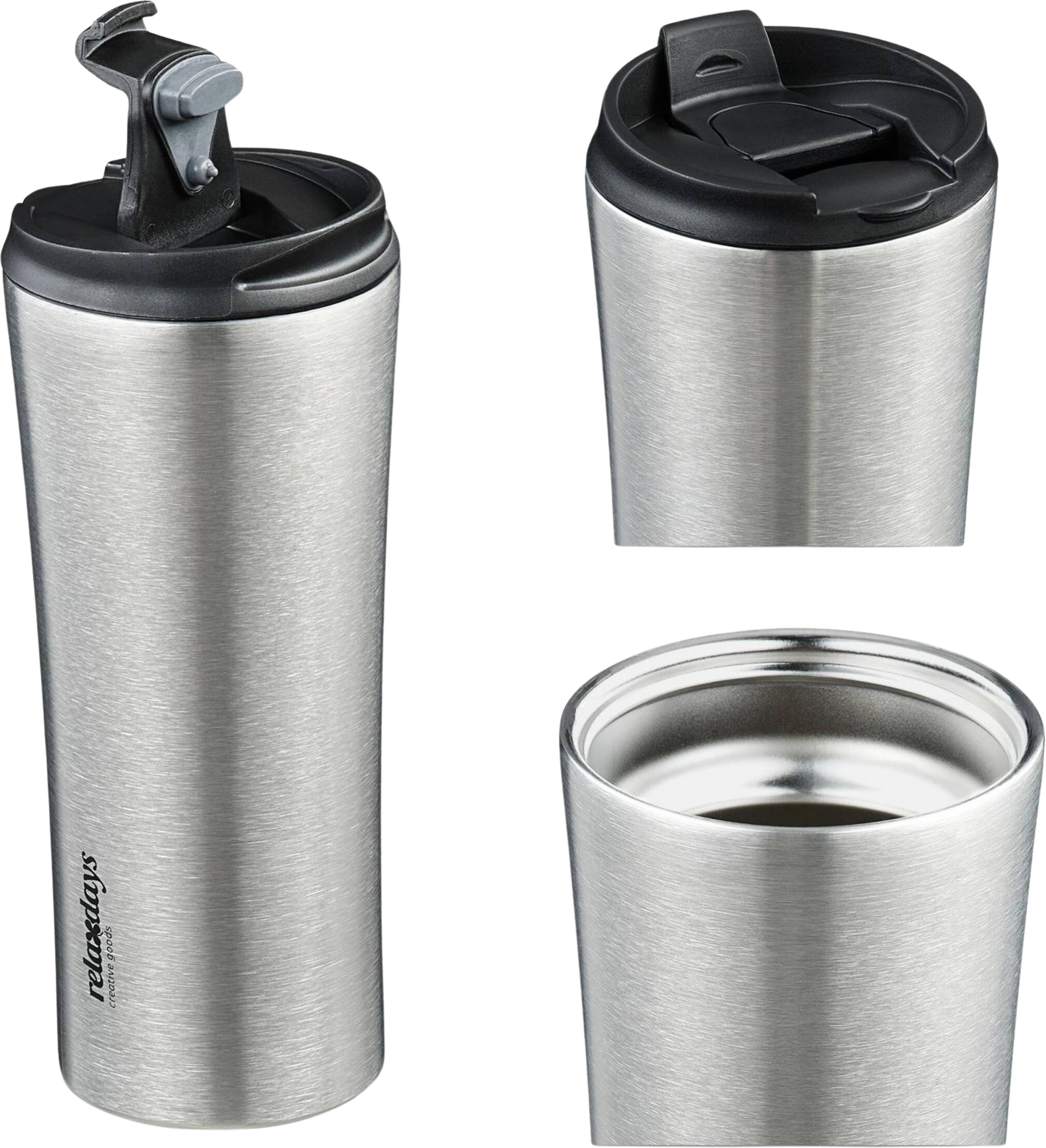 NORTHIX, Thermos Mug Stainless Steel 400 Ml