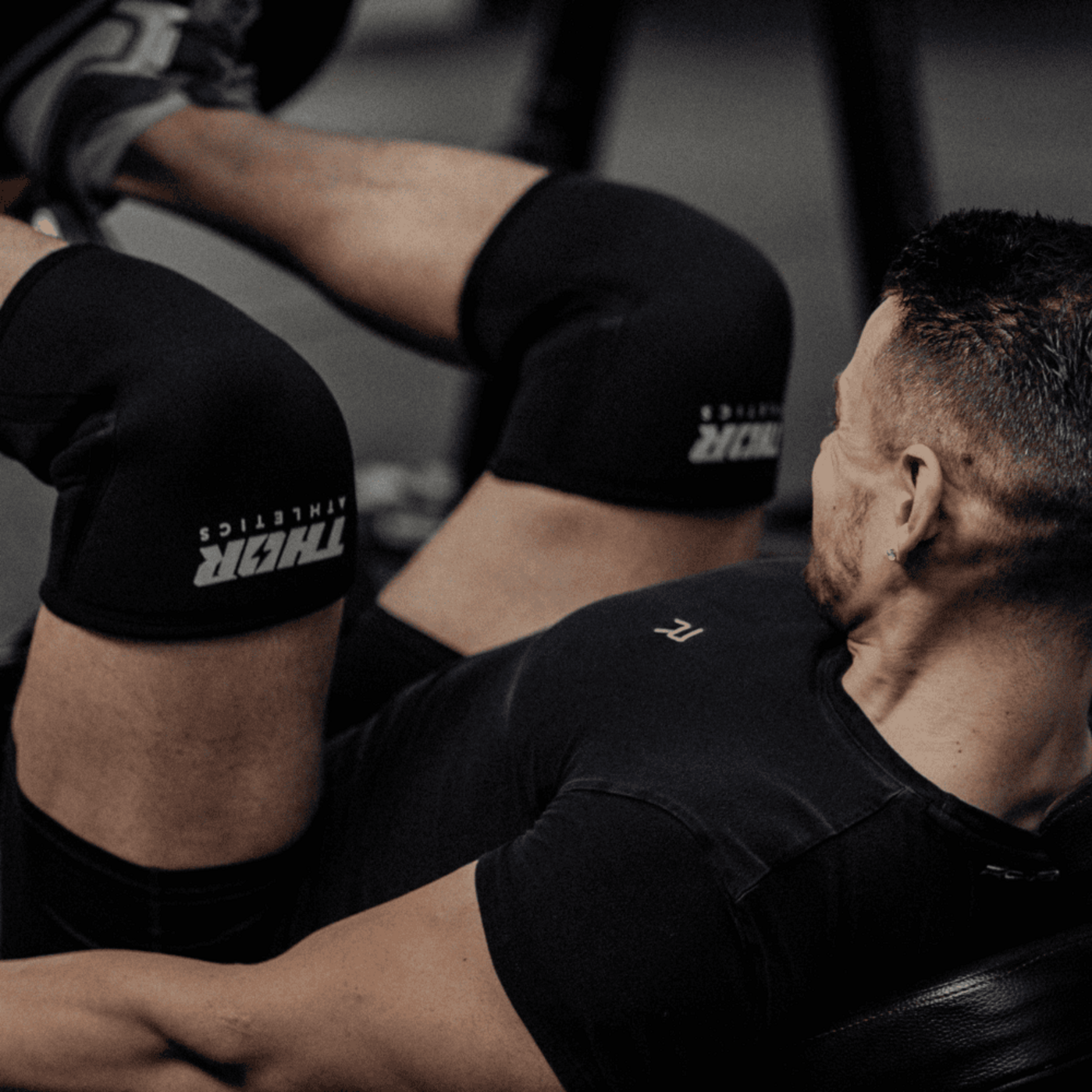 THOR ATHLETICS, Thor Athletics - Knee Sleeves - Powerlifting Knee Sleeves - Compression - 7mm