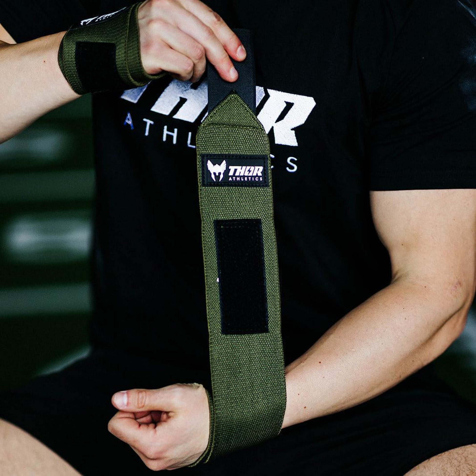 THOR ATHLETICS, Thor Athletics - Wrist Wraps - Strength Training - 60 Cm - Flexible